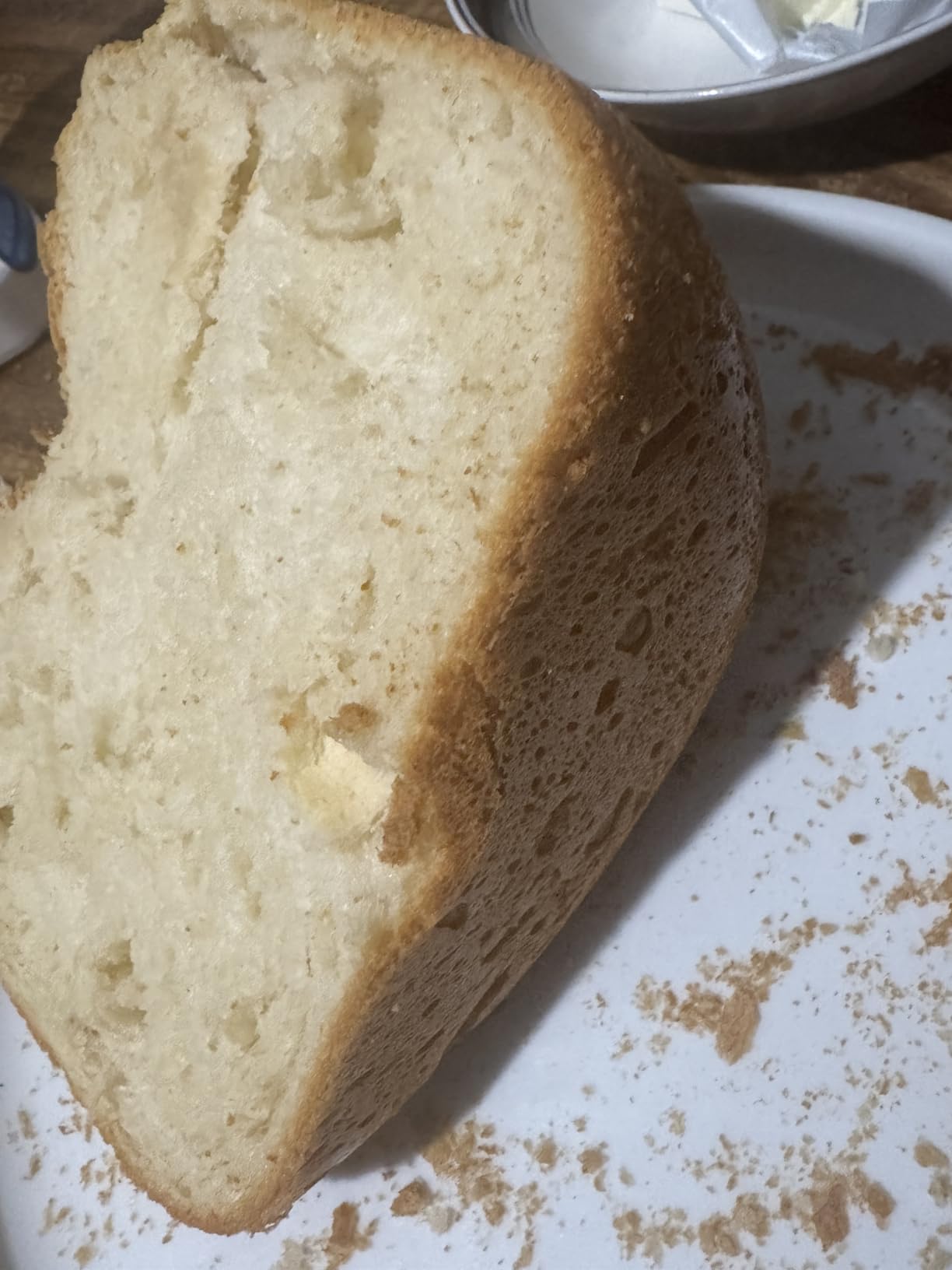 Bread Maker Machine with Ceramic Nonstick Pan, 19 Menus, 2 Pound Stainless Steel Breadmaker with Glass Touch Panel, Gluten Free, Sourdough Starter, Custom Setting, 3 Loaf Sizes & Crust Colors - Customer Photo 1