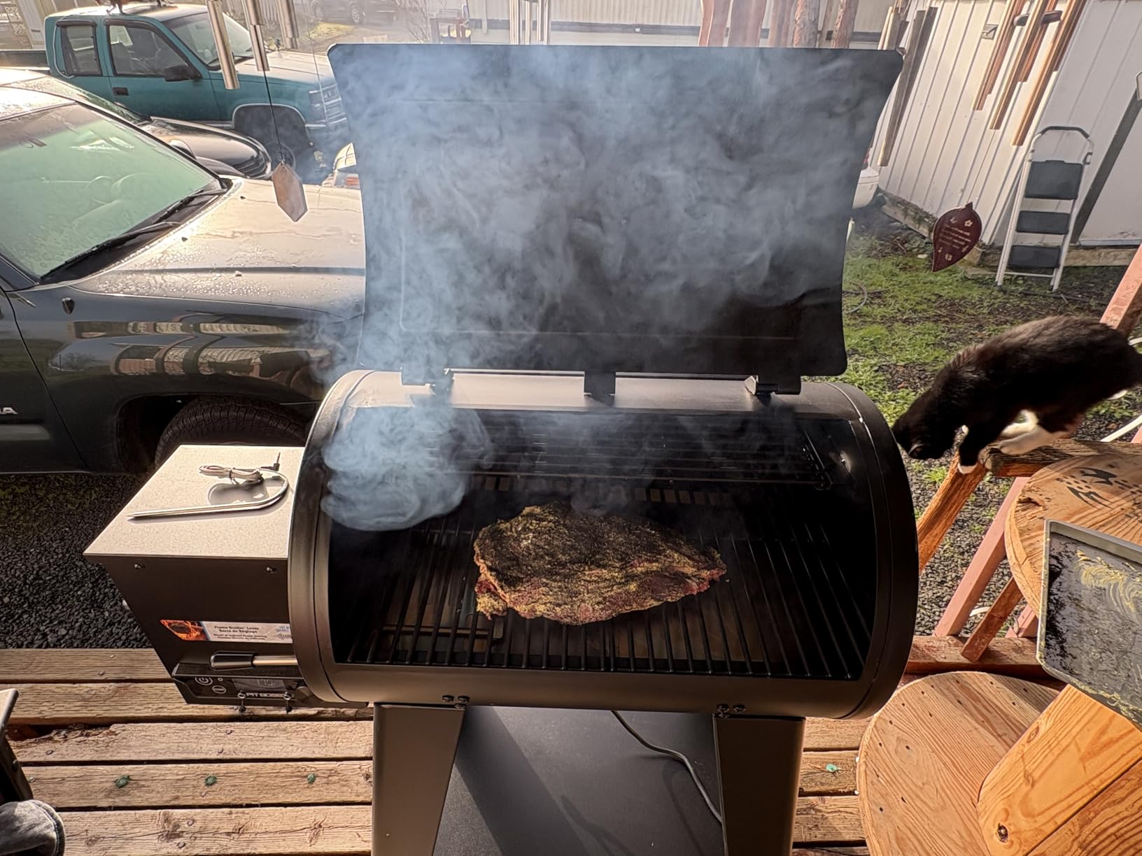 Pit Boss 500FB2 Pellet Grill, Matte Black - 11086 Customer Review Pit Boss 500FB2 Pellet Grill, Matte Black - 11086 - Customer Photo 1