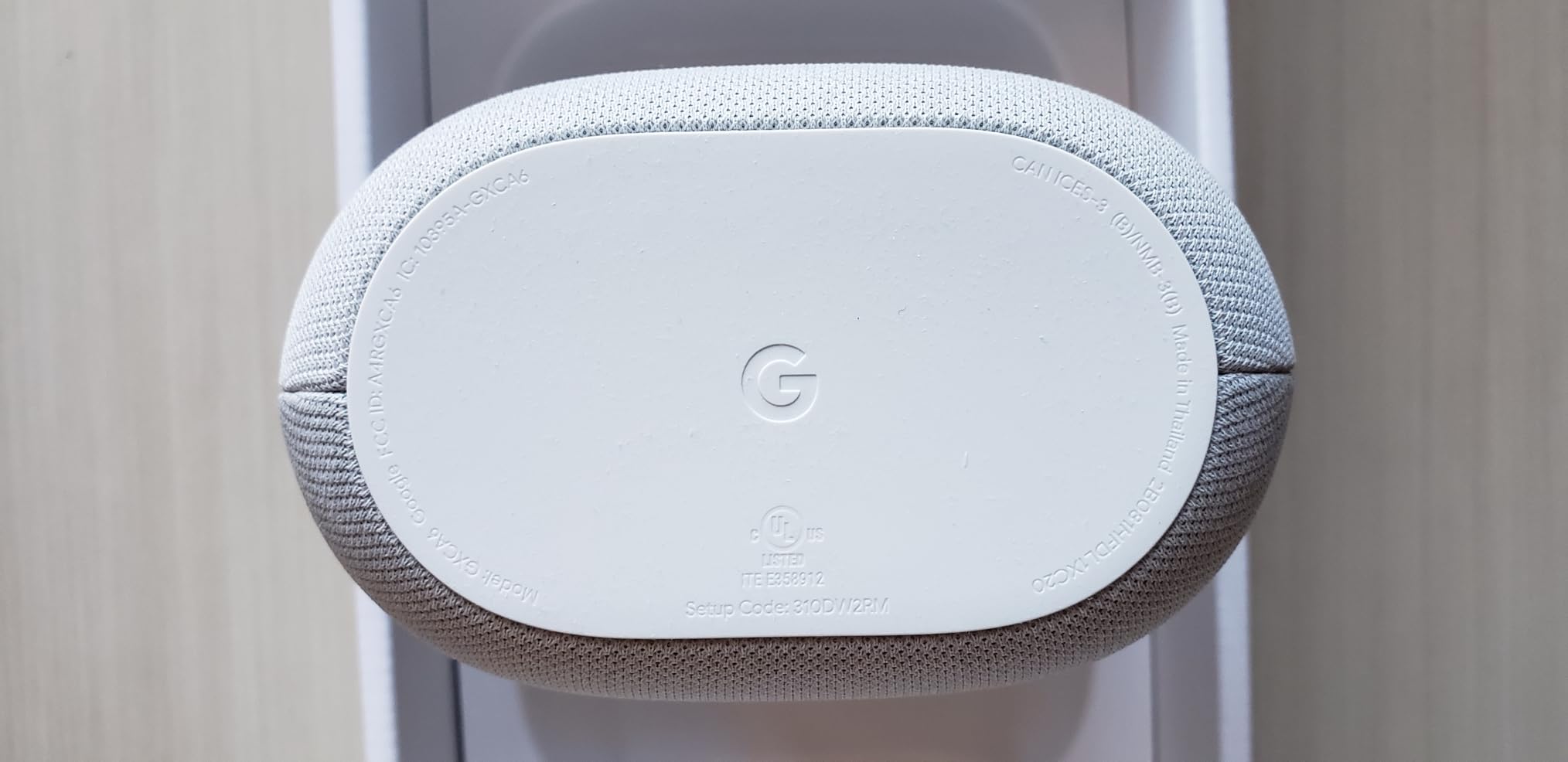 Google Audio Bluetooth Speaker - Wireless Music Streaming, Powerful Sound, Assistant Built-in, Wi-Fi and Bluetooth Connectivity, Smart Home Control, Stereo Pairing - Chalk Customer Review Google Audio Bluetooth Speaker - Wireless Music Streaming, Powerful Sound, Assistant Built-in, Wi-Fi and Bluetooth Connectivity, Smart Home Control, Stereo Pairing - Chalk - Customer Photo 1