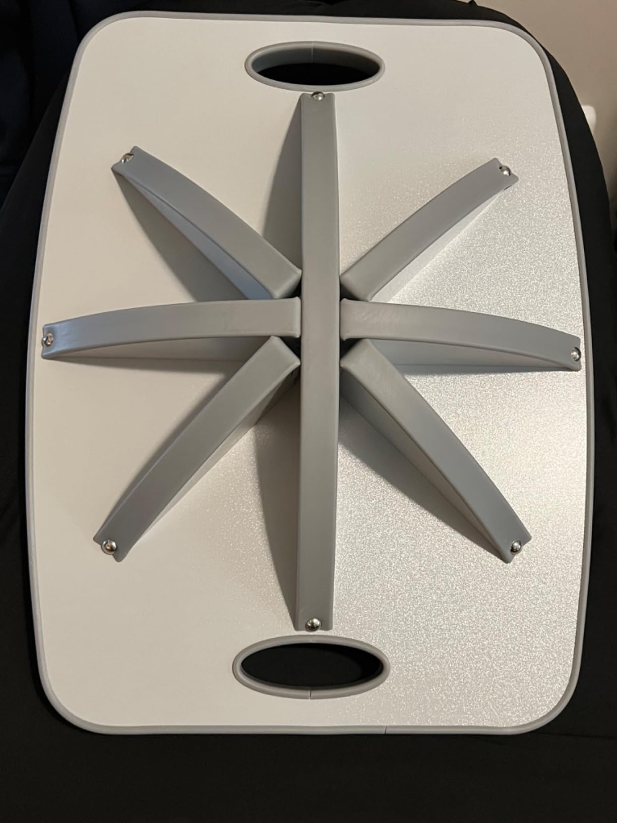 Professional Wooden 360 Degree Rotating Balance Board, Anti-Slip wobble board, 500 lbs Capacity. Perfect for under-desk standing, physical therapy, rehab, core & stability training, and fun for all ages. customer photo 2
