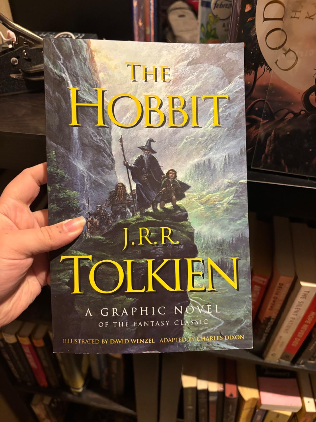 The Hobbit: A Graphic Novel: A Graphic Novel Adaptation of the Classic Fantasy Novel (Hobbit Fantasy Classic) customer photo 2
