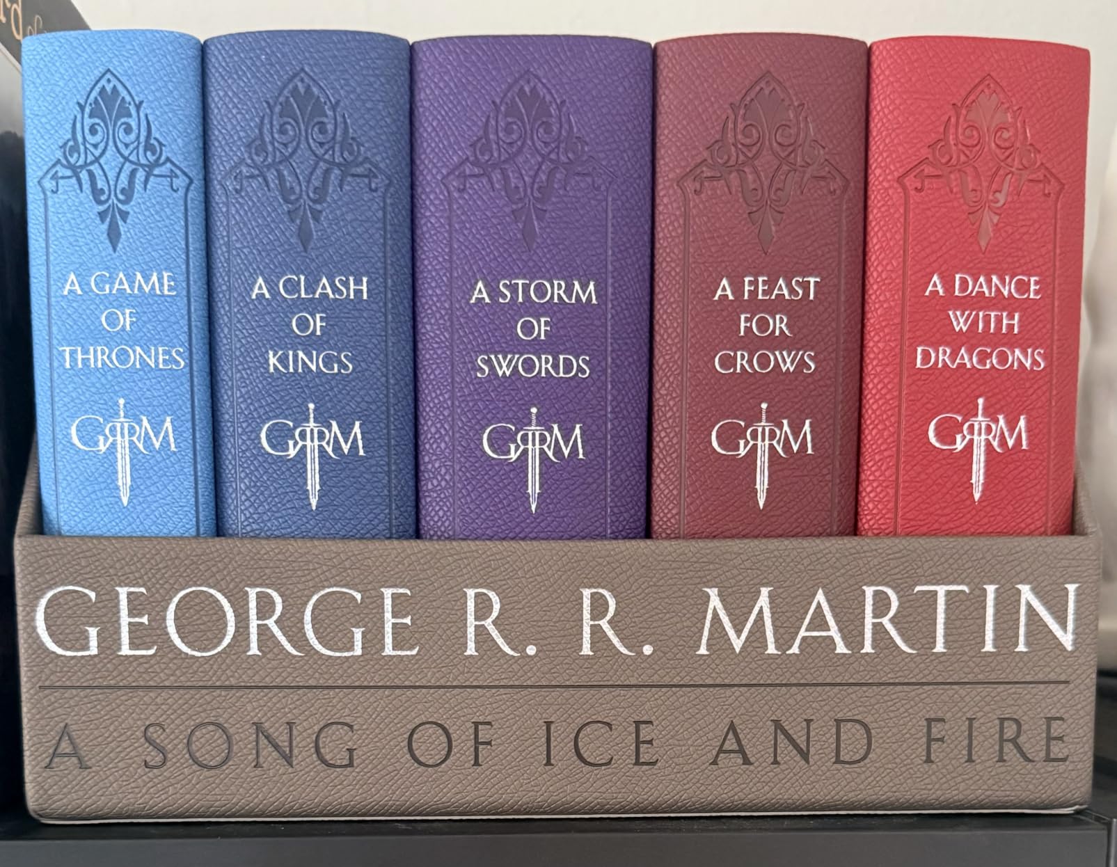 George R. R. Martin's A Game of Thrones 5-Book Boxed Set (Song of Ice and Fire Series) customer photo 1