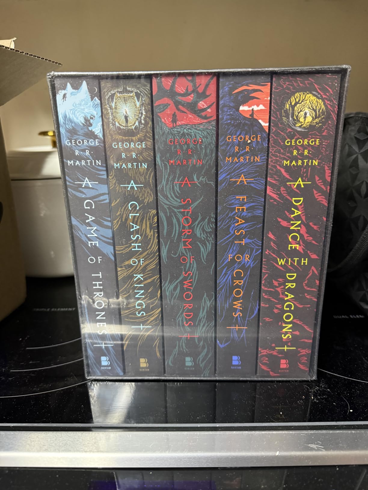 George R. R. Martin's A Game of Thrones 5-Book Boxed Set (Song of Ice and Fire Series) customer photo 2