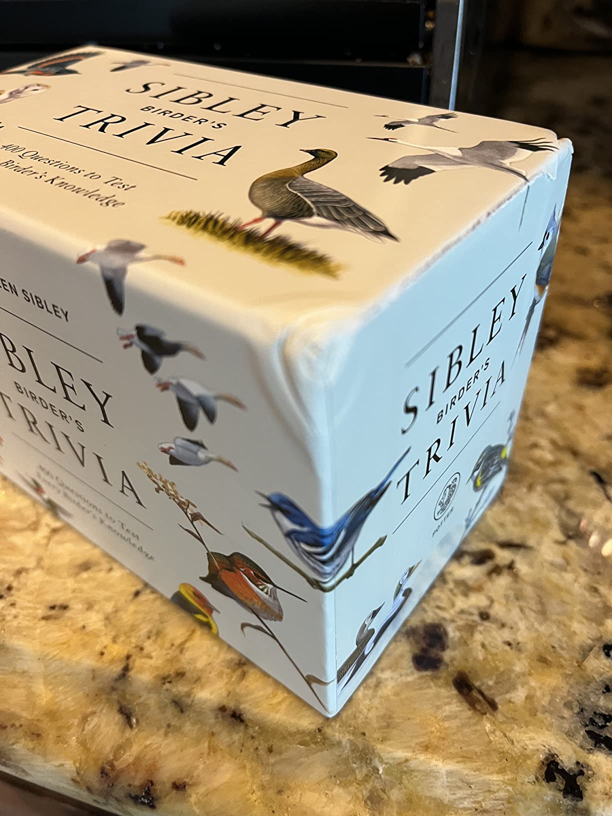Sibley Birder's Trivia: A Card Game: 400 Questions to Test Every Birder's Knowledge (Ultimate Trivia Card Games) customer photo 1