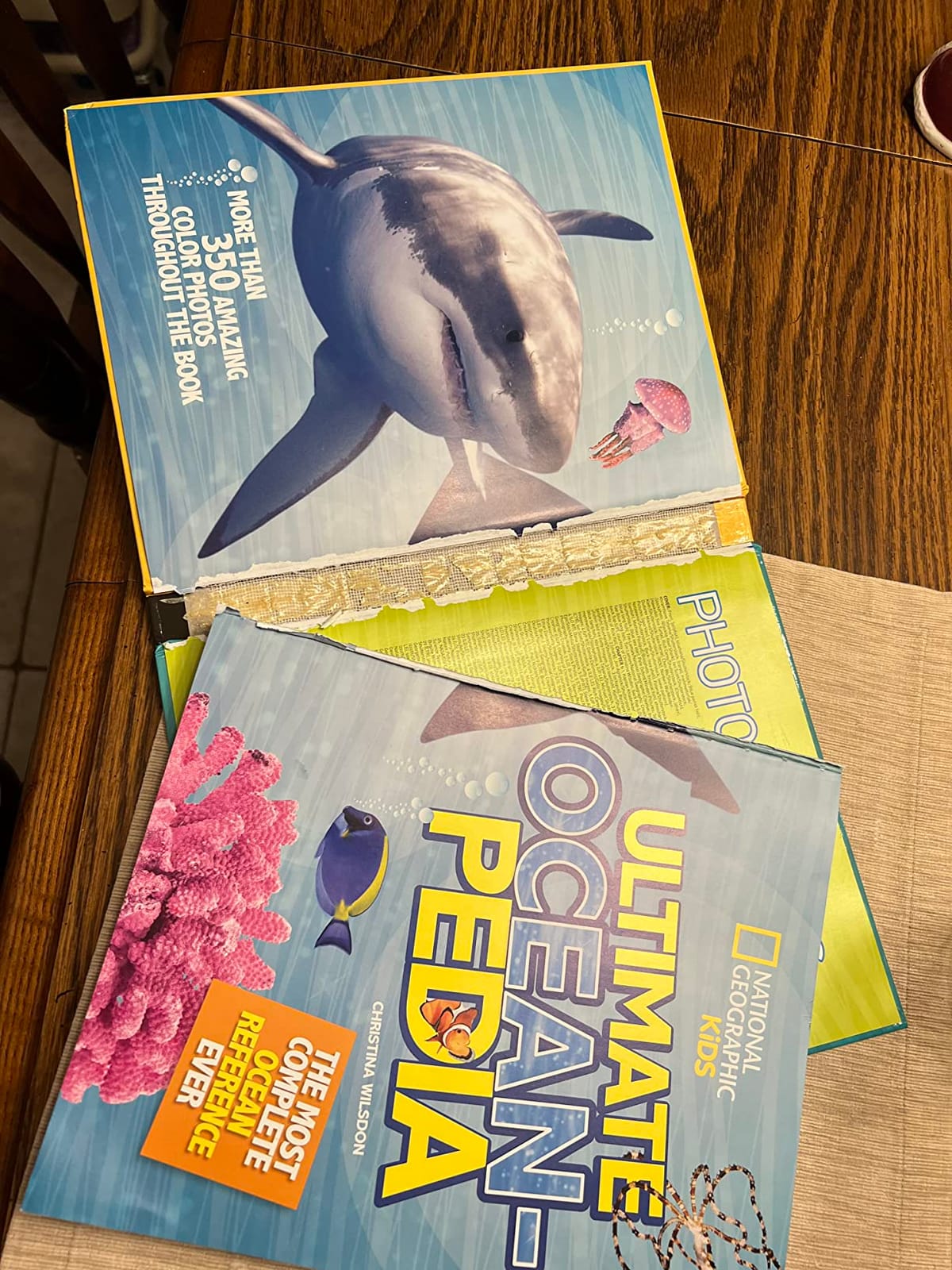 National Geographic Kids Ultimate Oceanpedia: The Most Complete Ocean Reference Ever customer photo 1