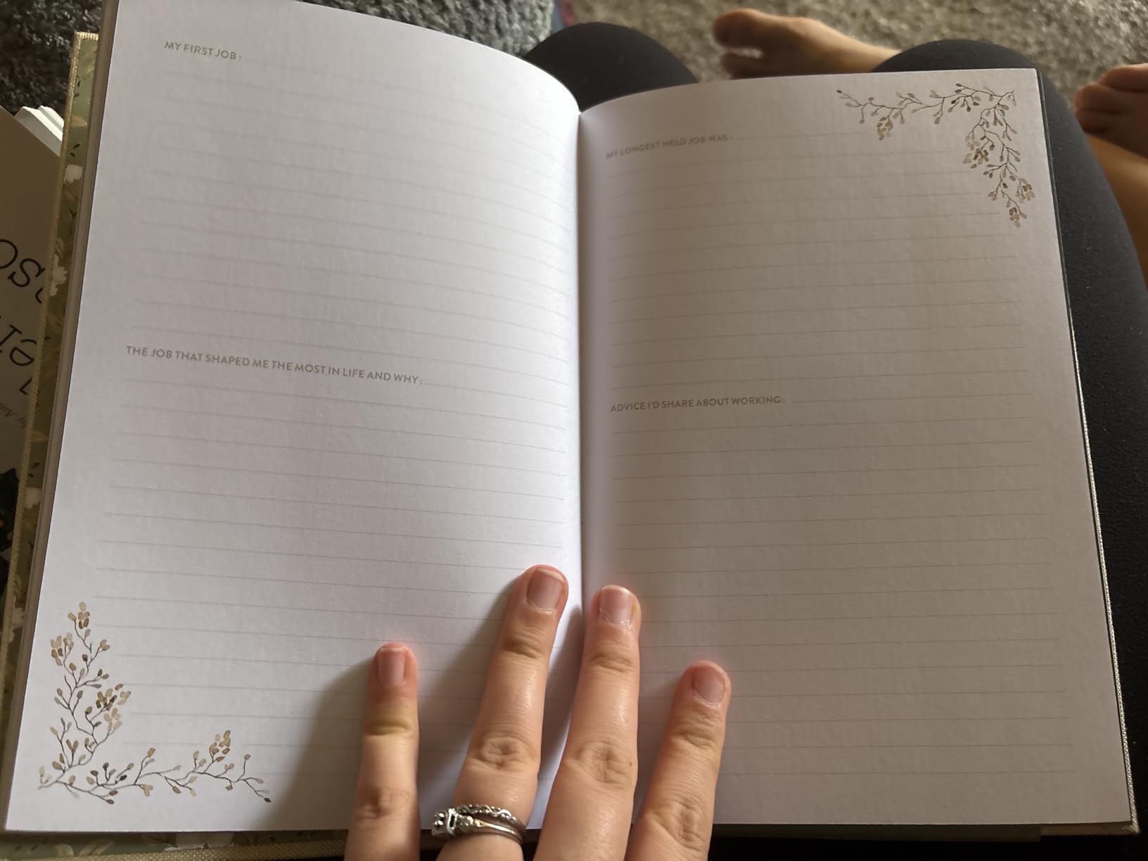 Grandma's Story: A Memory and Keepsake Journal for My Family (Heirloom Story Books and Guided Journals) customer photo 1