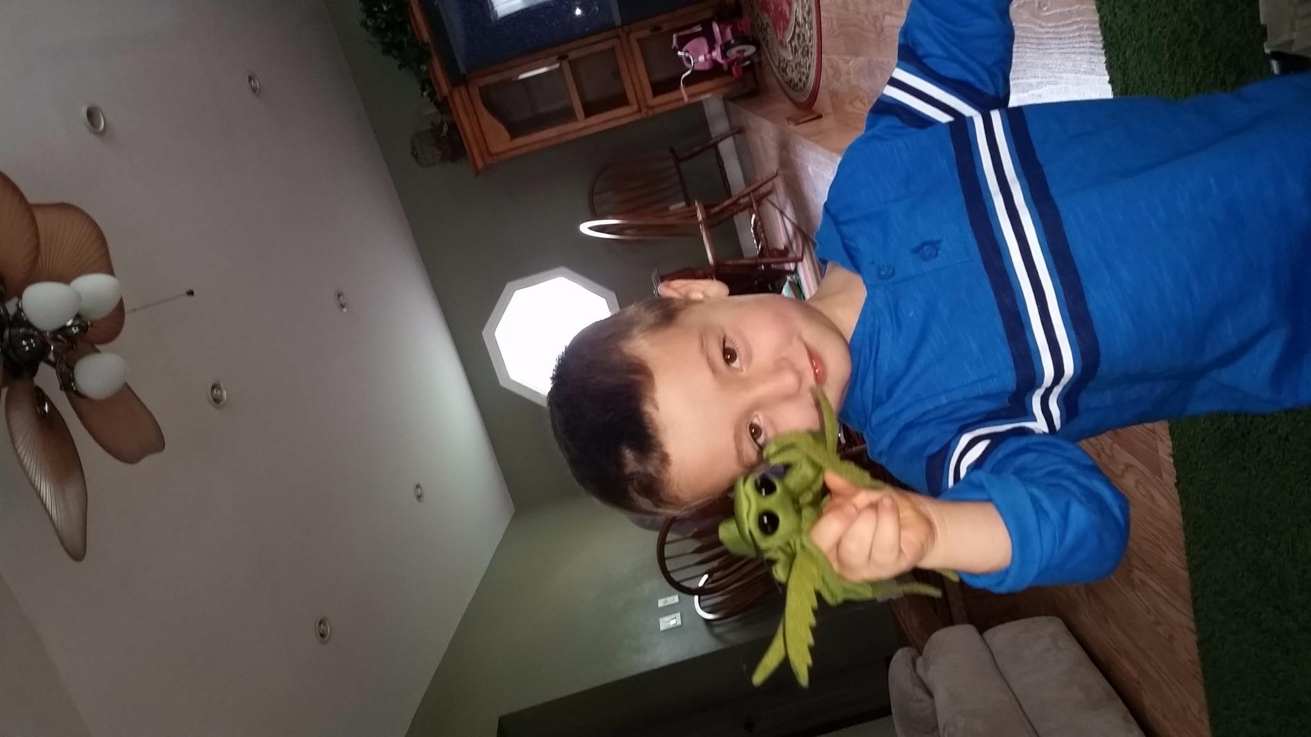 Folkmanis Mini Praying Mantis Finger Puppet customer photo 1
