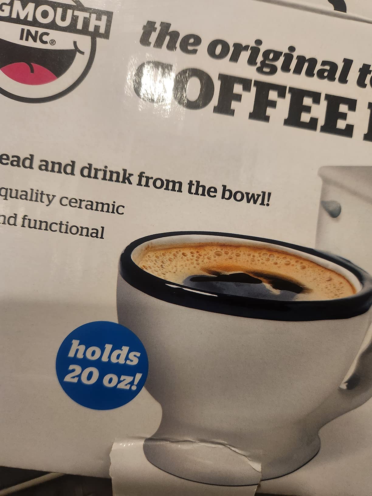 The Original Toilet Mug - Funny Coffee Cup - 12 Oz customer photo 2