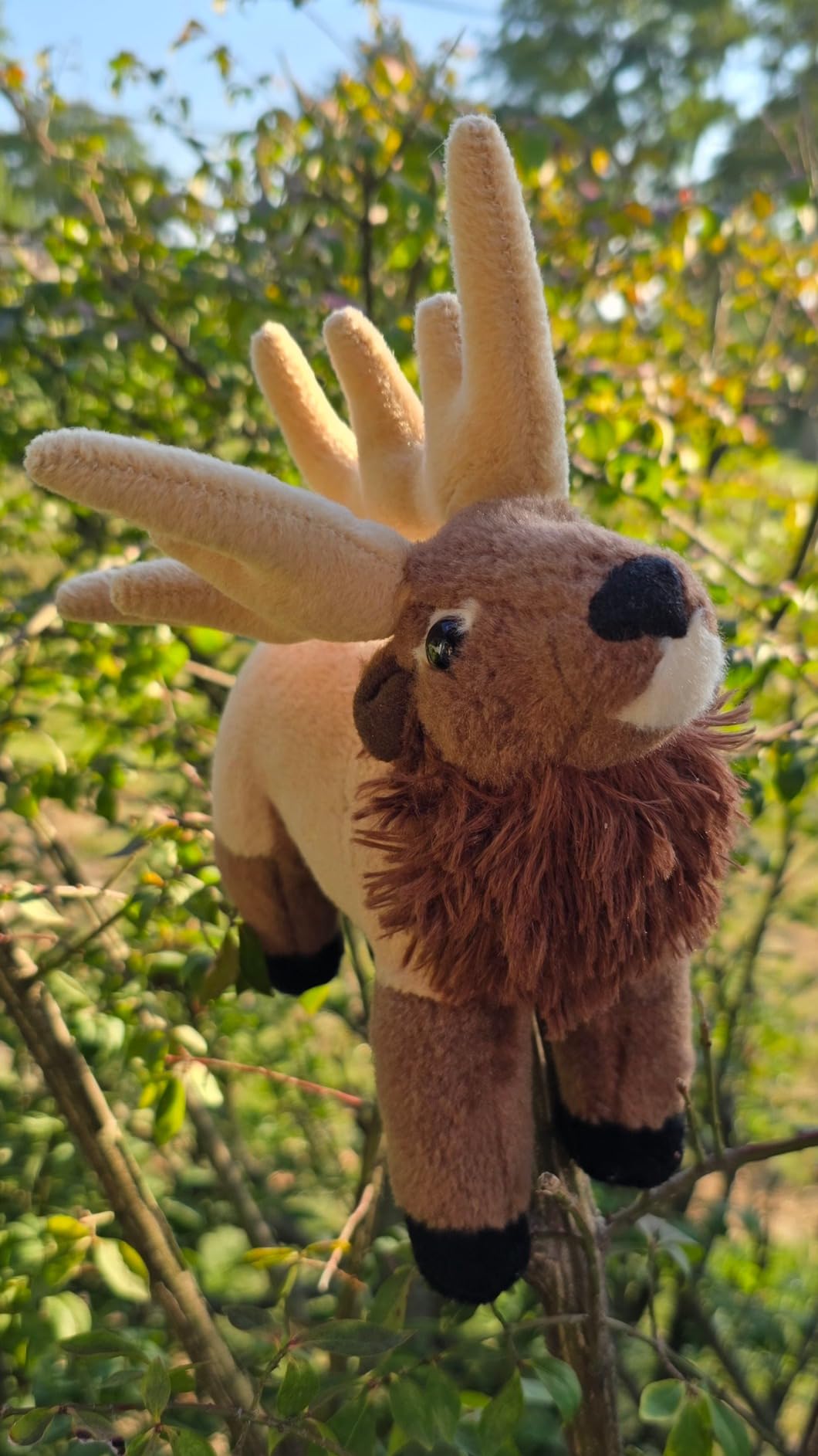 Wild Republic Cuddlekins Mini Elk Stuffed Animal - 8