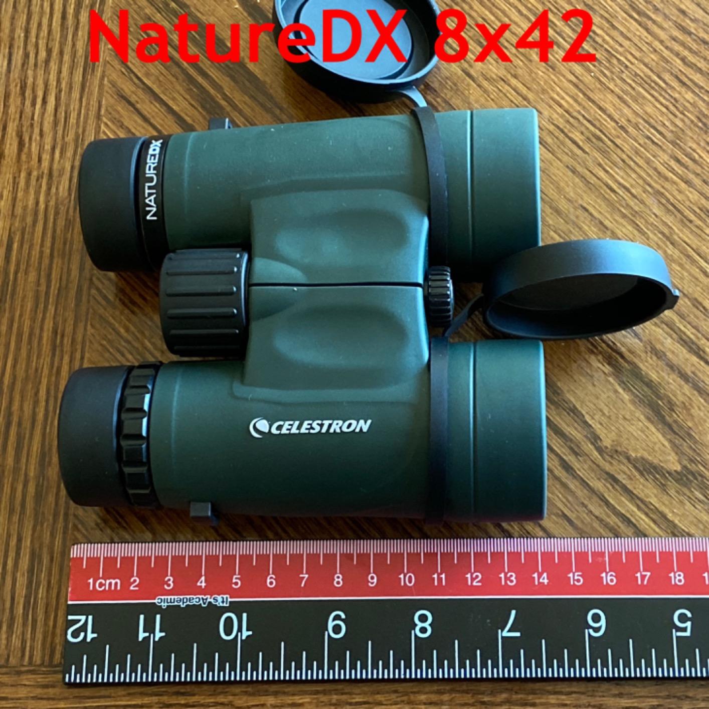 Celestron Nature DX 8x42 Waterproof Binoculars for Bird Watching & Outdoors | Phase-Coated BaK-4 Prisms,Bright Fully Multi-Coated Optics,42mm Objective Lenses,Durable Rubber Armor,Outdoor&Nature Viewing customer photo 1