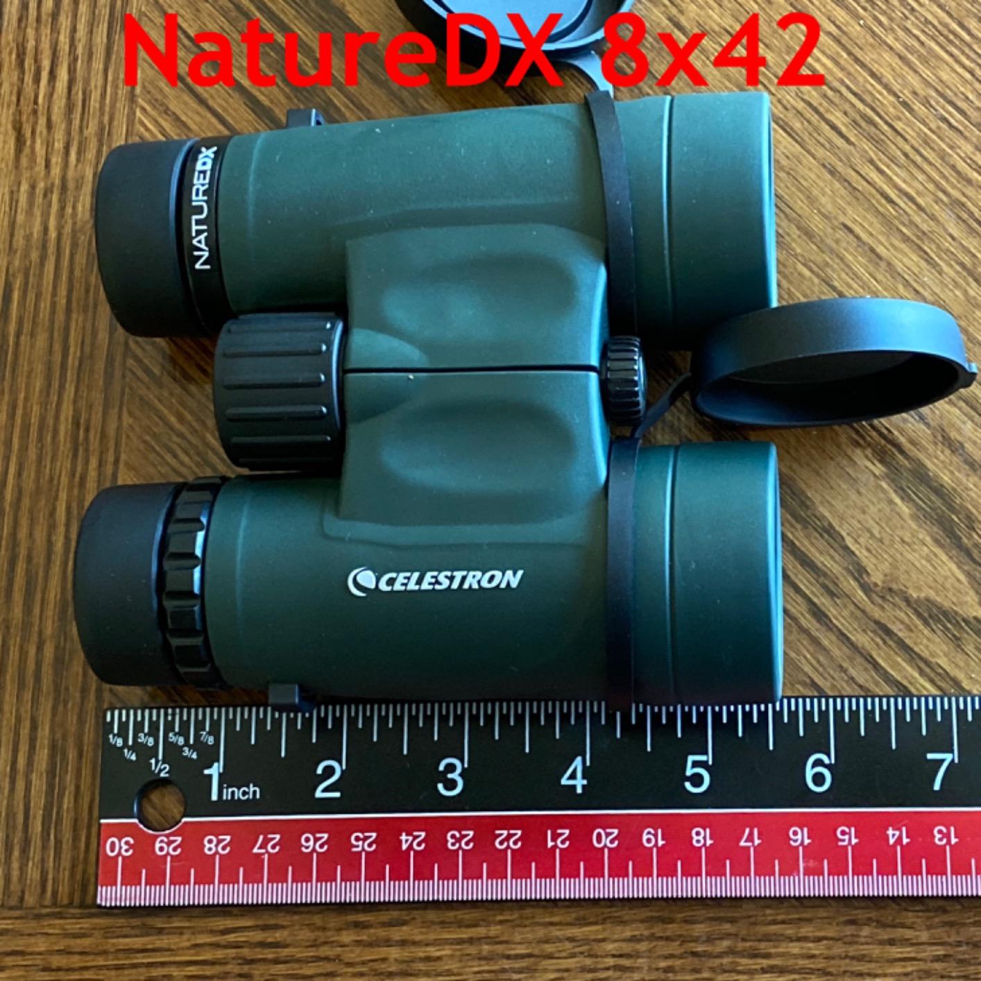 Celestron Nature DX 8x42 Waterproof Binoculars for Bird Watching & Outdoors | Phase-Coated BaK-4 Prisms,Bright Fully Multi-Coated Optics,42mm Objective Lenses,Durable Rubber Armor,Outdoor&Nature Viewing customer photo 2