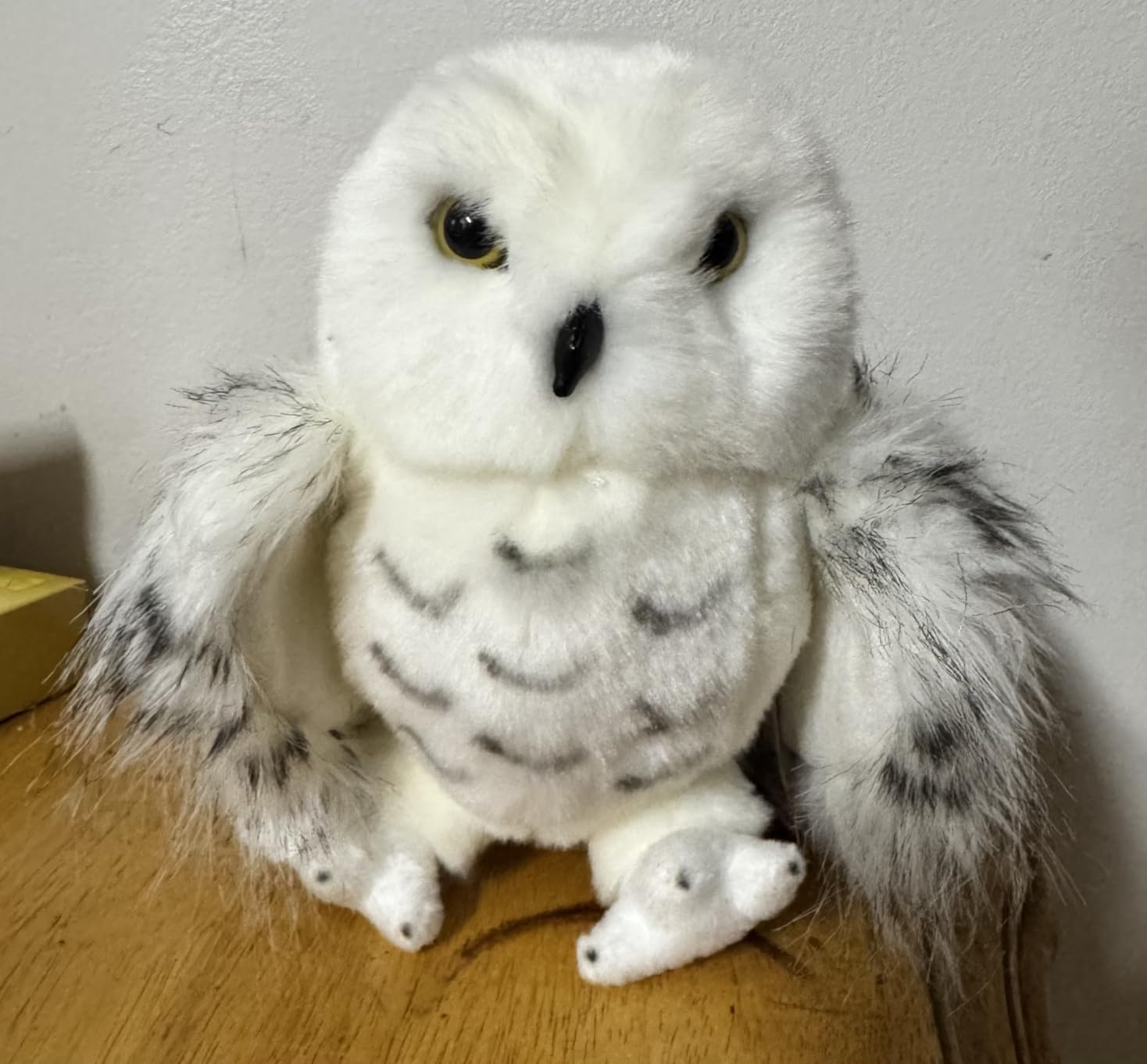 Douglas Wizard Snowy Owl Plush Stuffed Animal customer photo 1