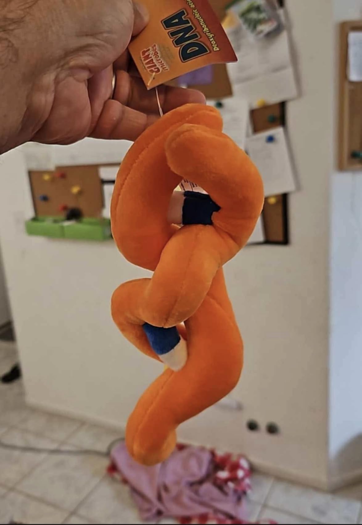 GIANT MICROBES DNA Plush, Genetics, DNA Gifts, Genetic Counselor Gifts, Genealogy, Ancestry Gift, Funny Science Teacher Gifts, Forensic Science Gift customer photo 1