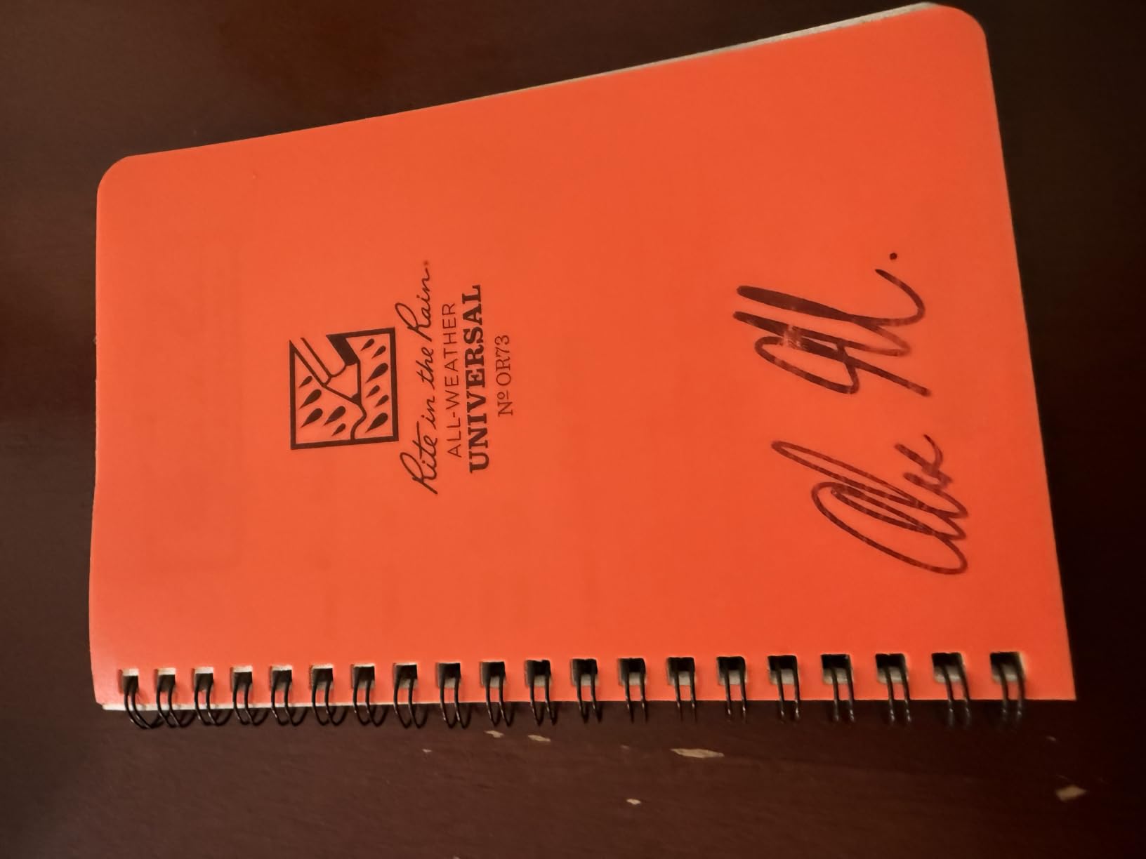 Rite In The Rain Weatherproof Side Spiral Notebook, 4.625