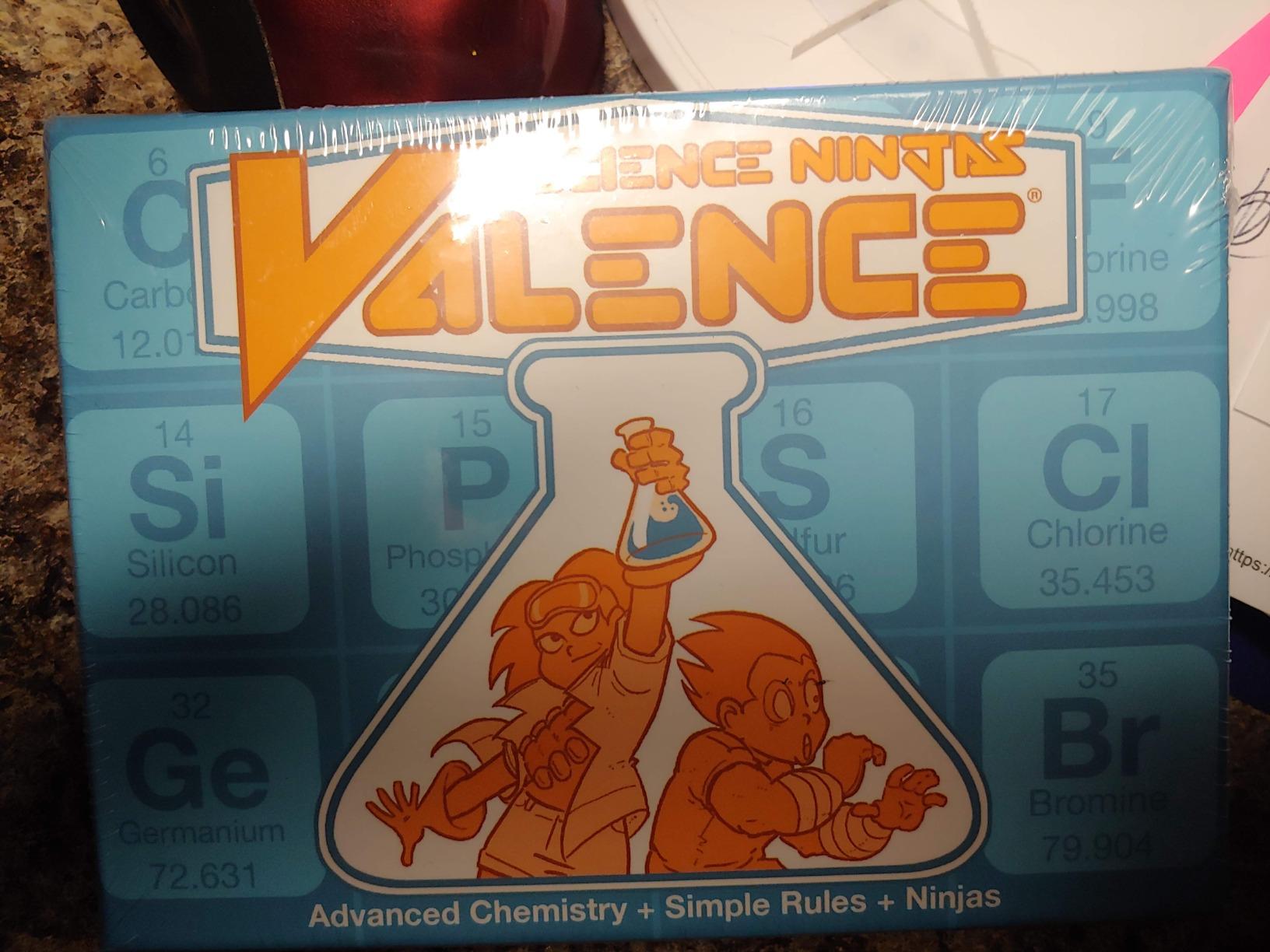 Valence Periodic Table for Kids 8-12 Chemistry Games - Periodic Table of Elements, Science Gifts, Educational Science Games Molecules, Chemistry Gifts, Elements Toys, Basic Educational Card Game customer photo 2