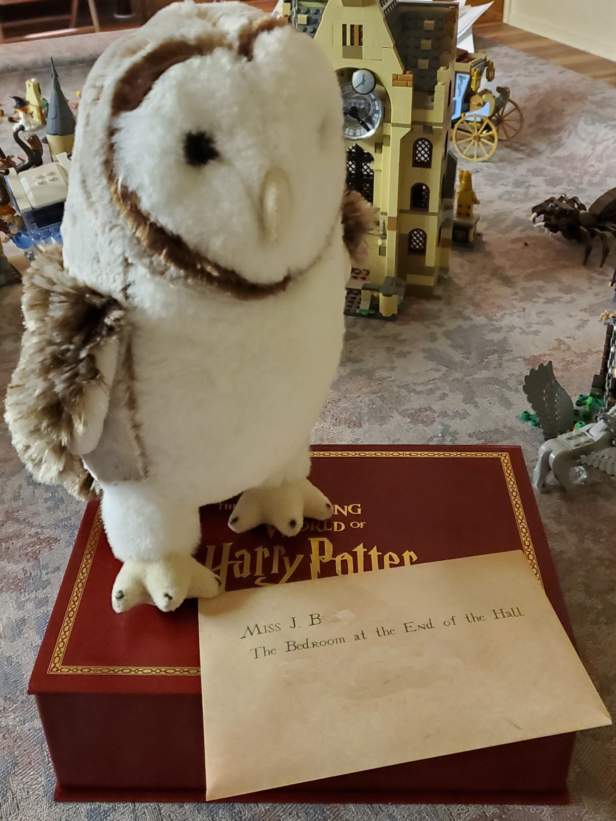 Douglas Swoop Barn Owl Plush Stuffed Animal customer photo 1