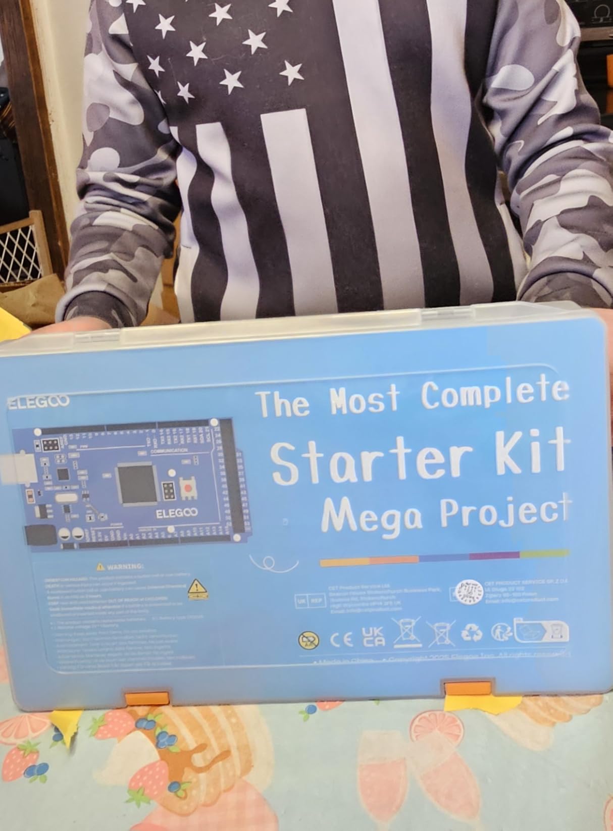 ELEGOO Mega 2560 R3 Project The Most Complete Starter Kit with Tutorial | Compatible with Arduino IDE, Ultimate Starter Kit with PDF Tutorial, 35+ Guided Projects, 200+ Components customer photo 1