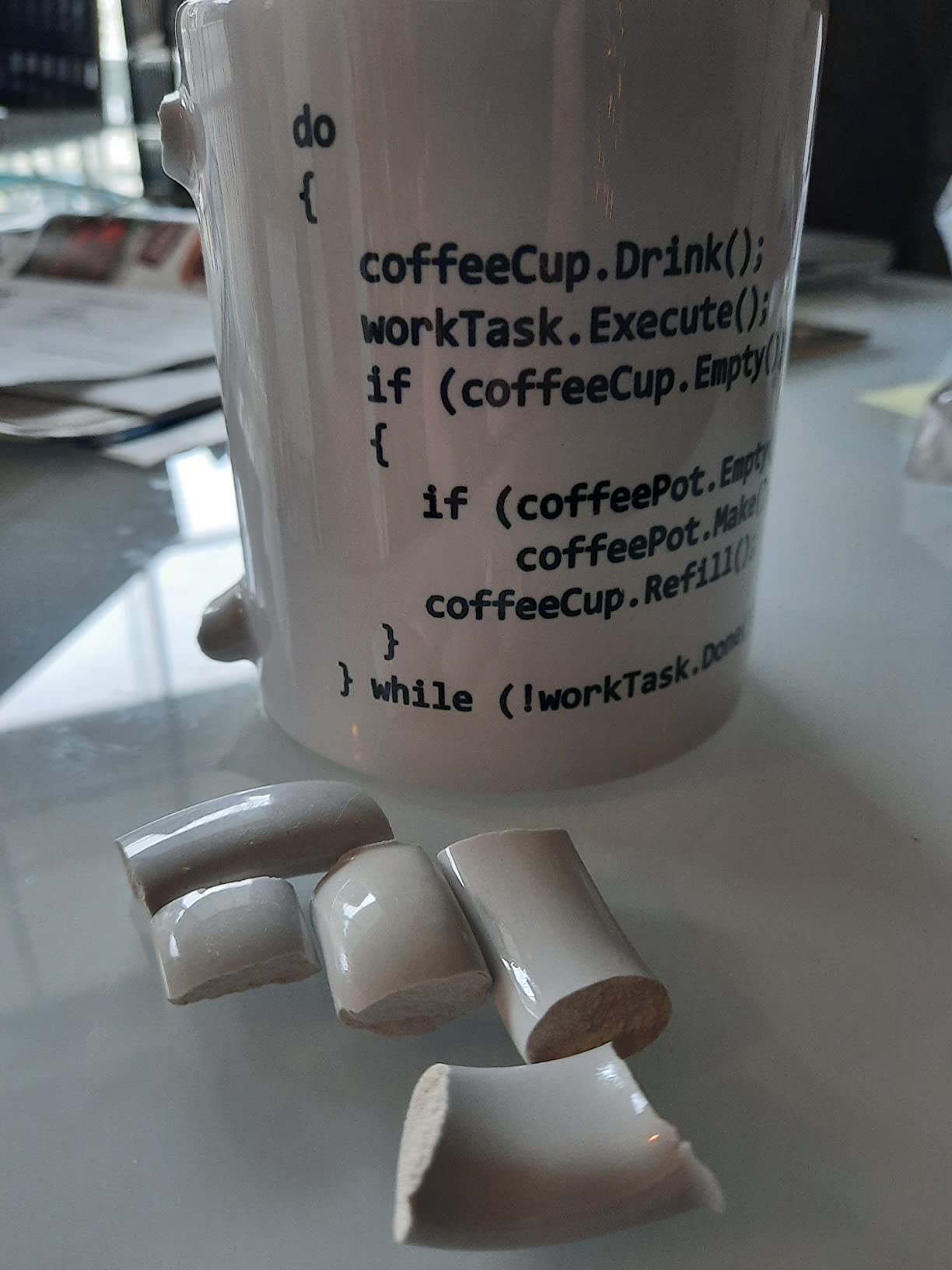 Computer Science Coffee Mug - C++ Programmer Coder Gift 11 Oz. - Verified Code customer photo 1