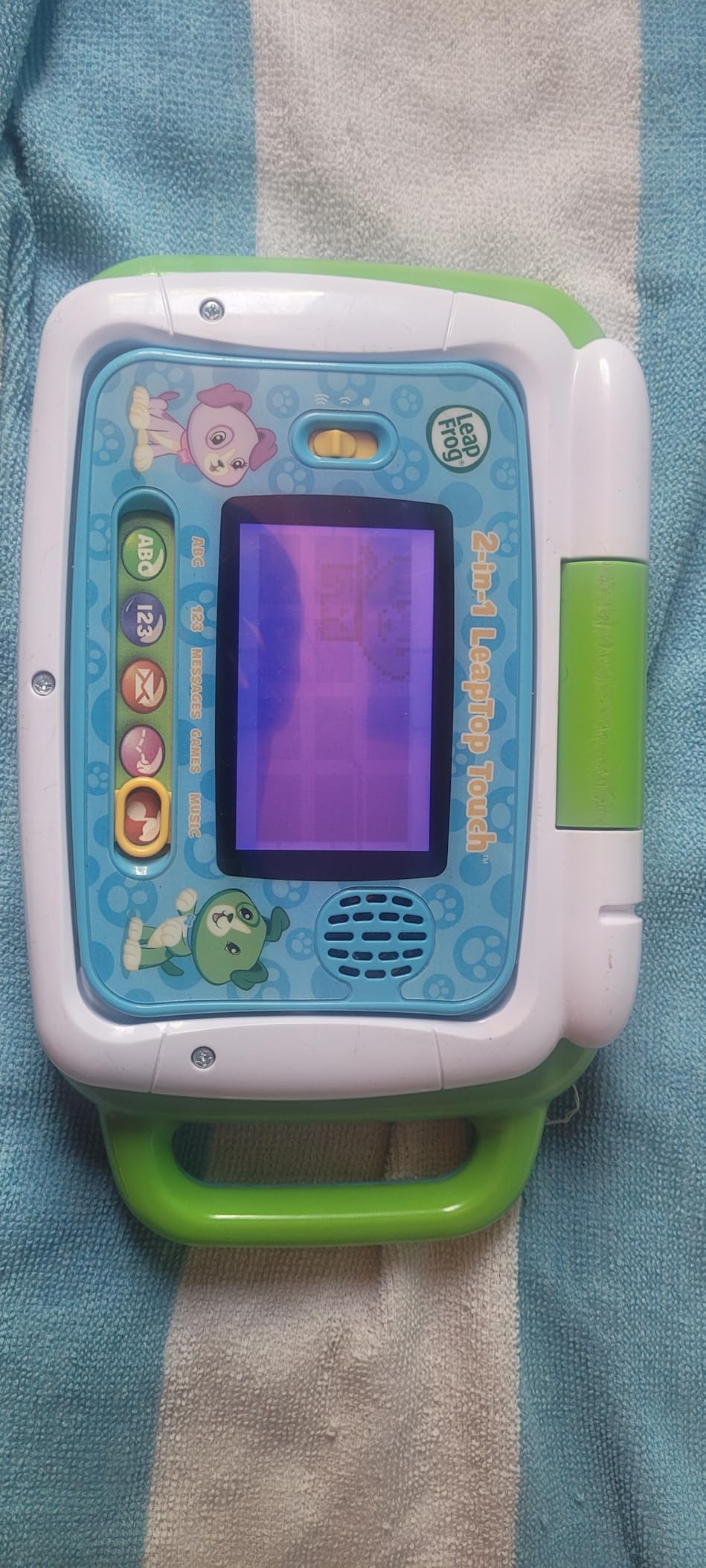 LeapFrog 2-in-1 LeapTop Touch, Pink customer photo 1