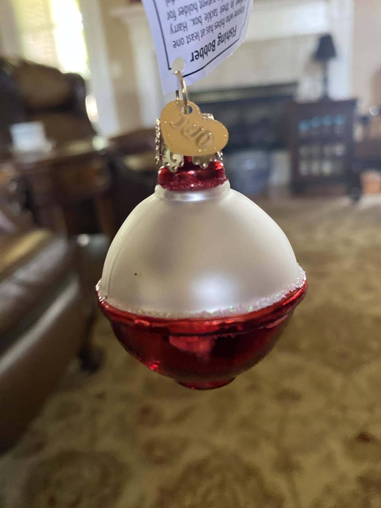 Old World Christmas Fish Collection Glass Blown Ornaments for Christmas Tree Pufferfish 2.5 x 2.5 customer photo 1