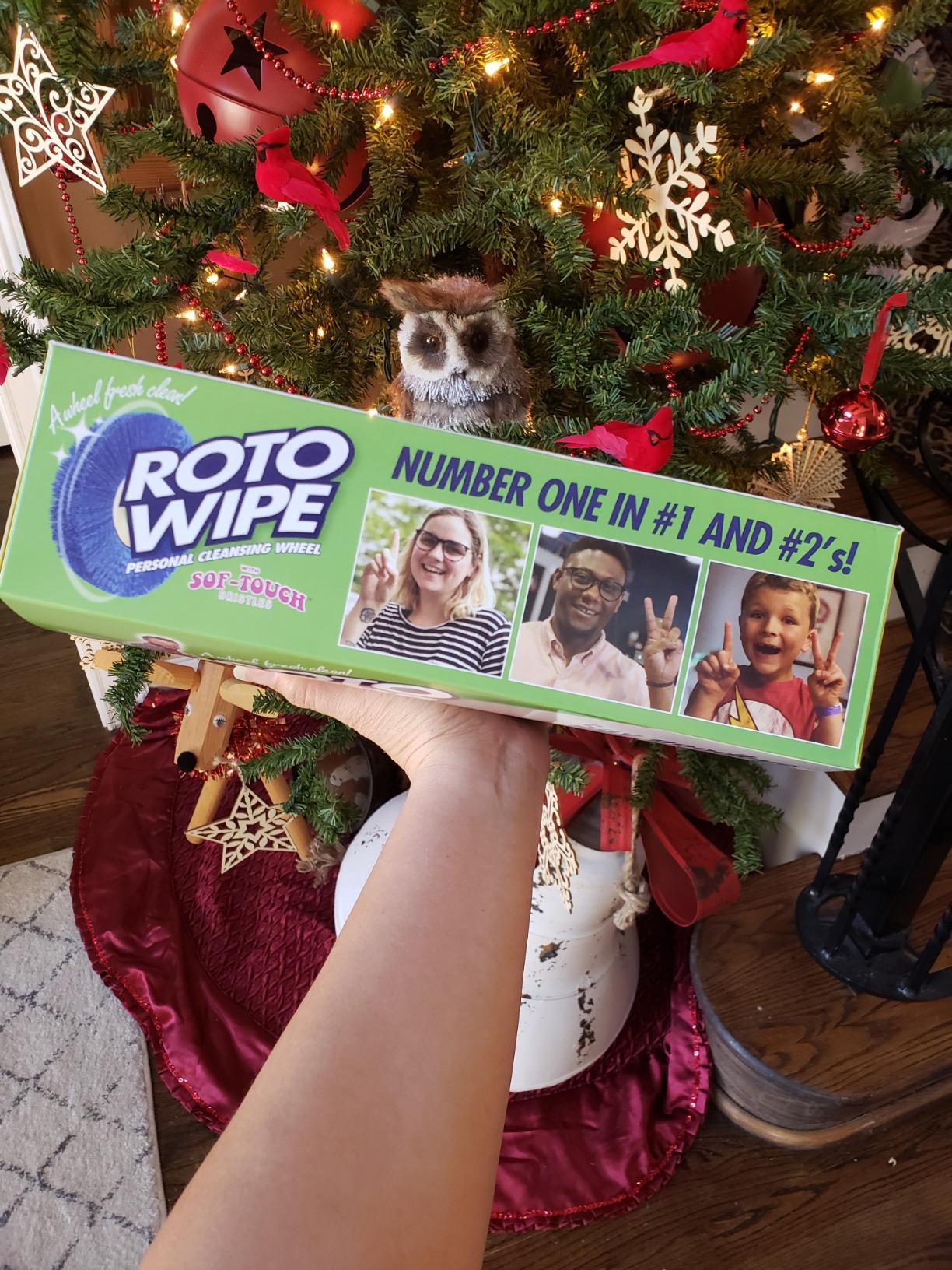 Prank-O Roto Wipe Prank Gift Box - Funny Empty Gag Gift Packaging for White Elephant, Christmas & Office Parties, Hilarious Joke Gift Box to Hide Real Presents for Friends & Coworkers customer photo 2