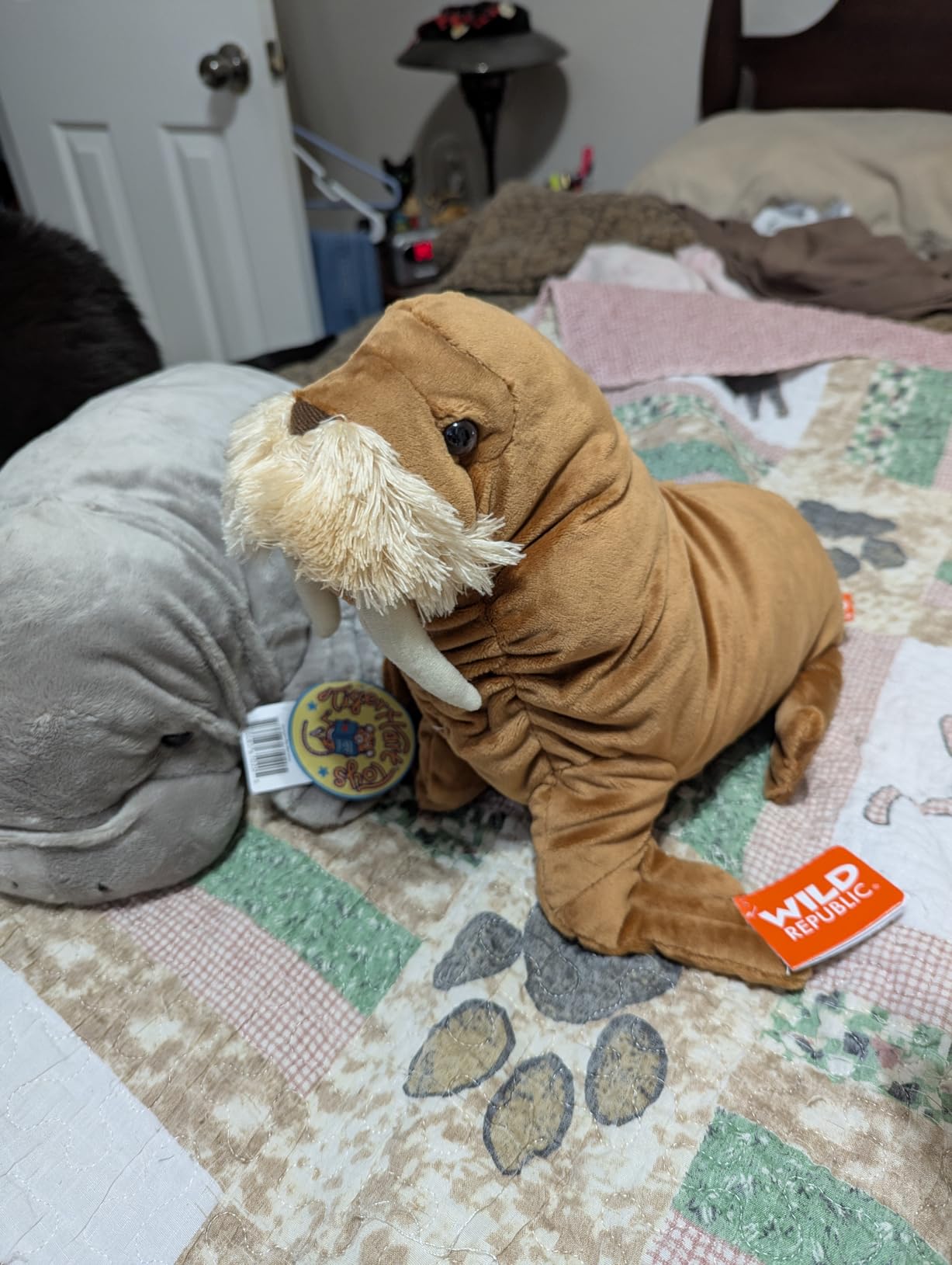 Wild Republic Walrus Plush, Stuffed Animal, Plush Toy, Gifts for Kids, Cuddlekins 12 Inches customer photo 2