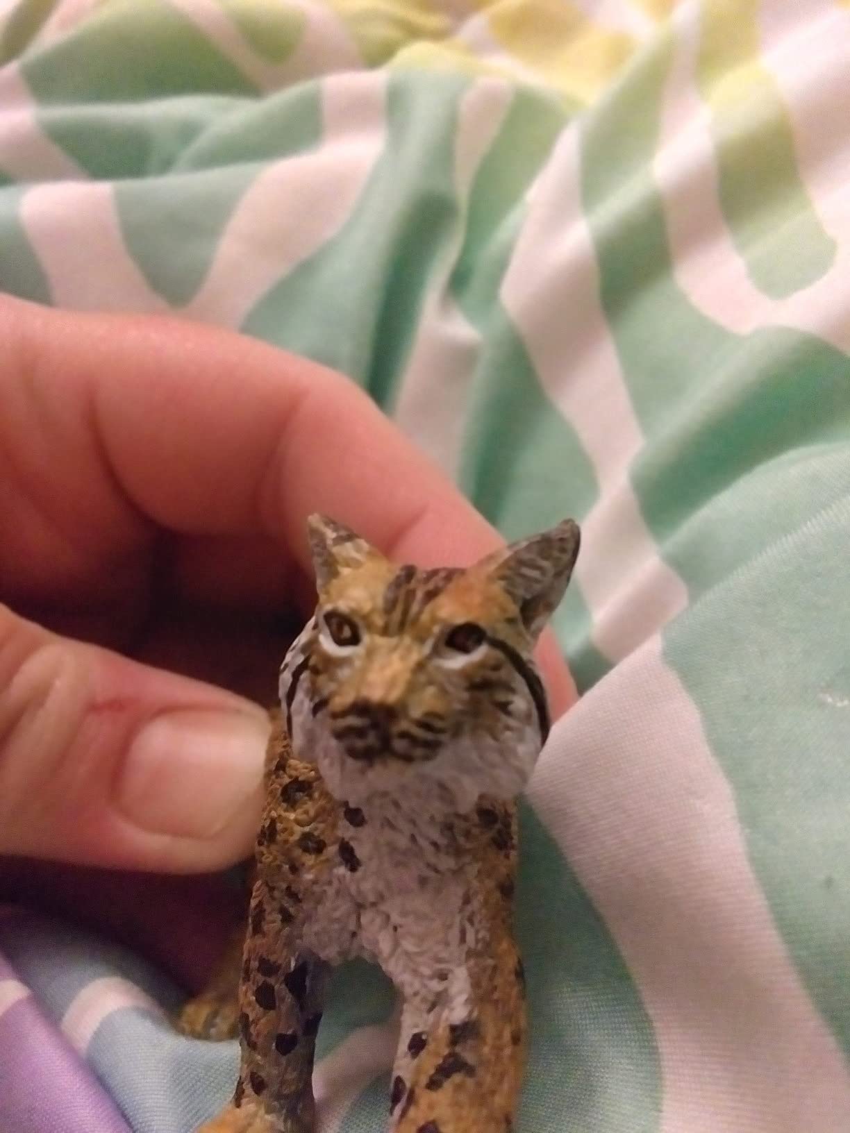 Papo Detailed Lynx Figurine Toy, Wild Life Collection, Kids Ages 3+ | Hand-Painted | Great Gift Idea customer photo 2