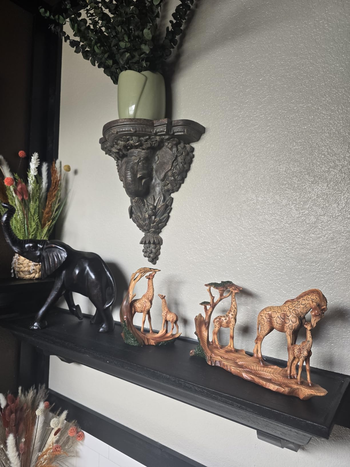 Thorness Free Standing Graceful Giraffe and Calf Decorative Ornament customer photo 1