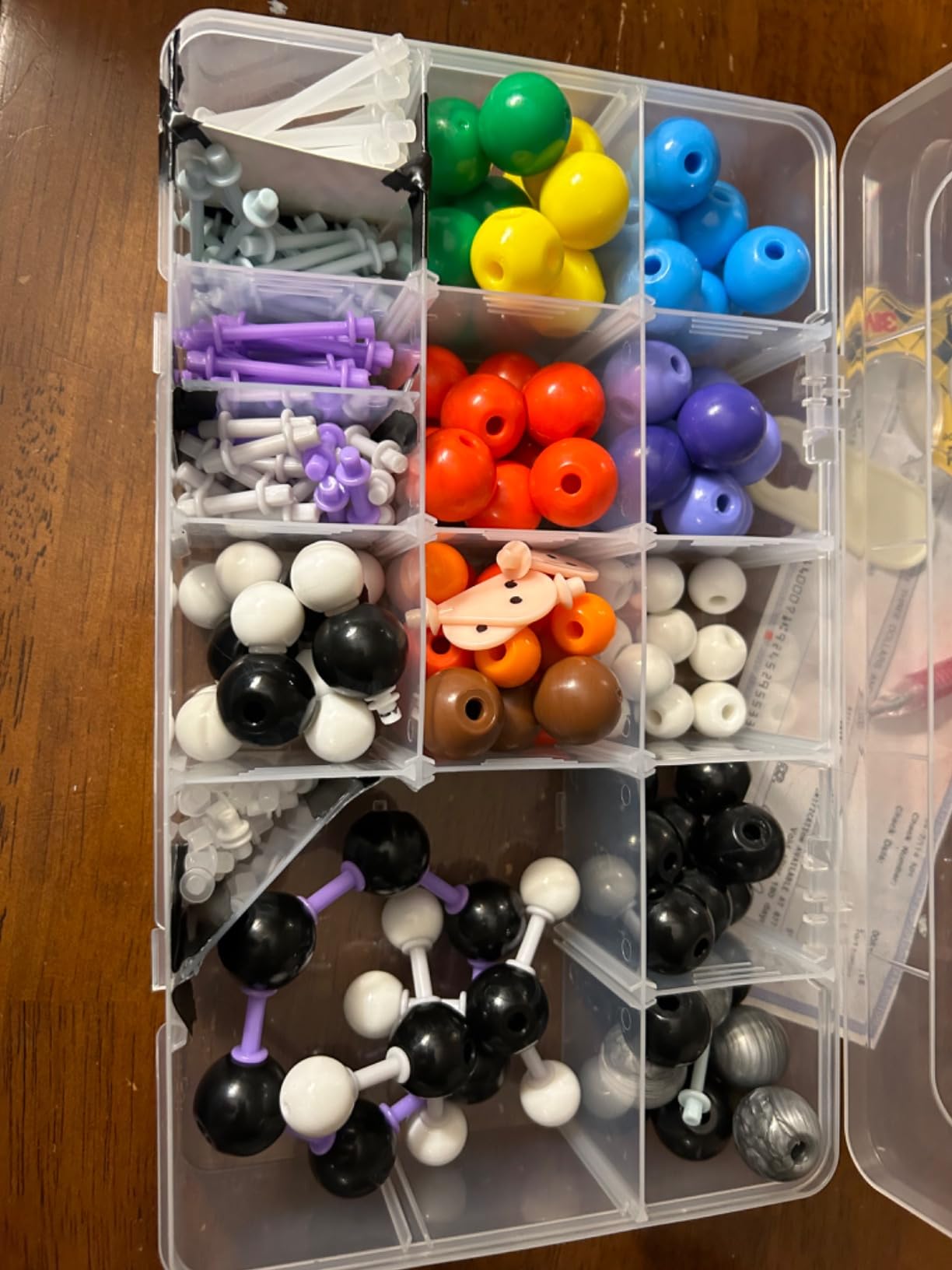 LINKTOR Chemistry Molecular Model Kit (444 Pieces), Student or Teacher Set for Organic and Inorganic Chemistry Learning customer photo 2