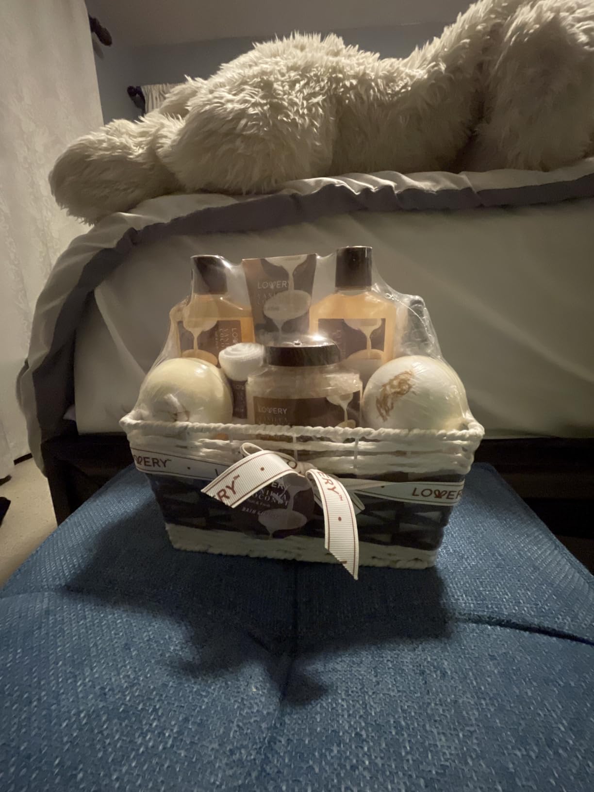 Gifts For Women Gift Basket for Women - 9 Piece Set of Vanilla Coconut Home Spa Set, Luxurious Gifts for Her customer photo 1