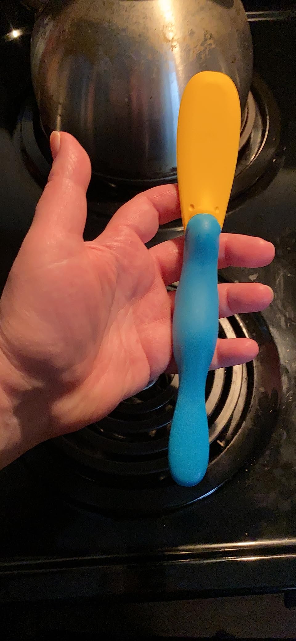 OTOTO Splatypus Jar Spatula for Scooping and Scraping - Unique Fun Cooking Kitchen Gadgets for Foodies - BPA-free & 100% Food Safe - Crepe Spreader customer photo 1