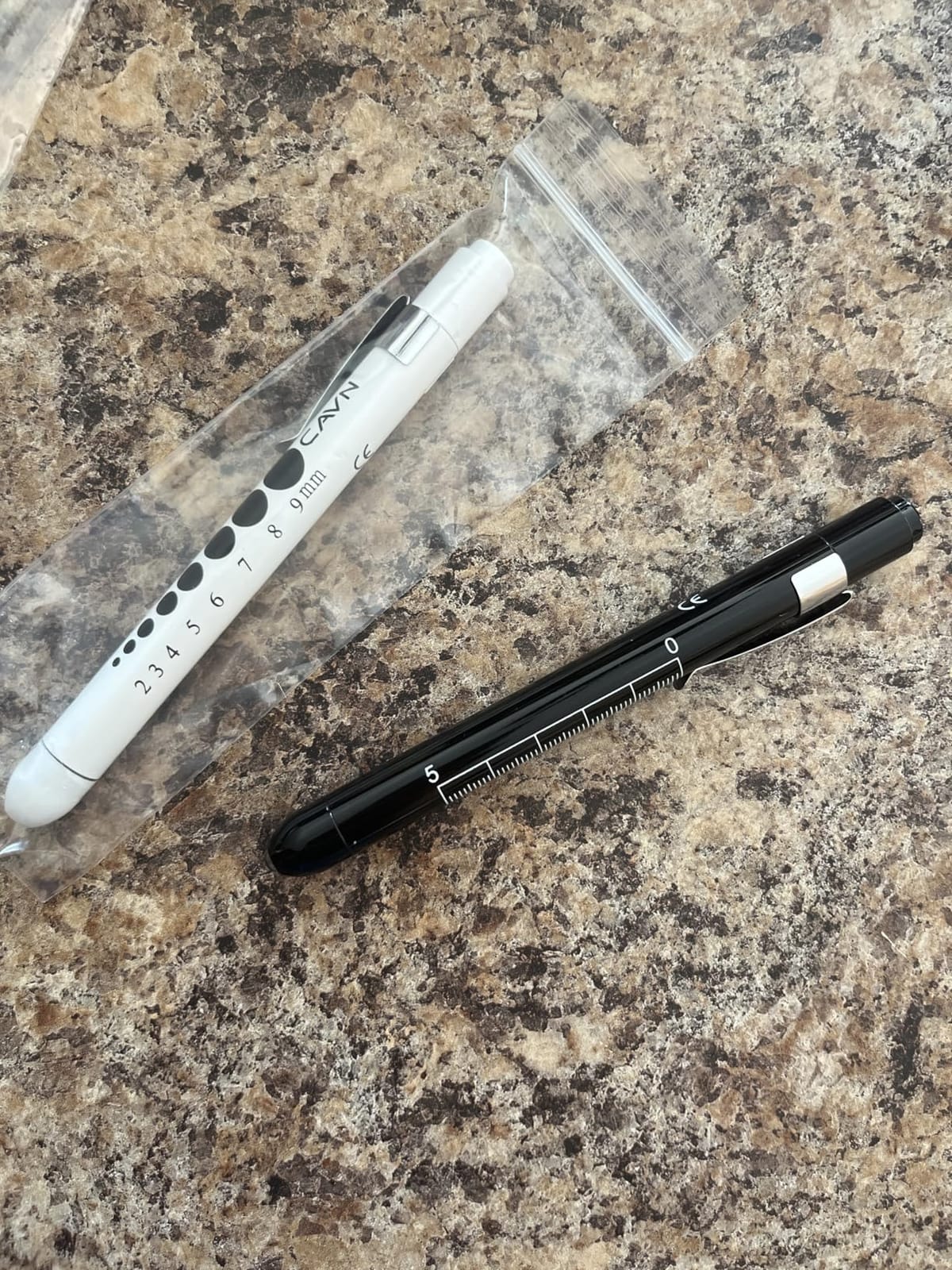 CAVN Pen Light with Pupil Gauge LED Penlight for Nurses Doctors, 2 Pcs Reusable Medical Penlight for Nursing Students customer photo 2