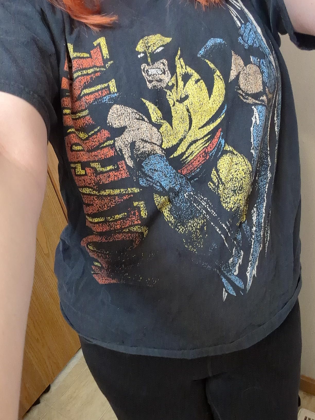 Marvel X-Men Wolverine Vintage Claw Slice Graphic T-Shirt T-Shirt customer photo 1