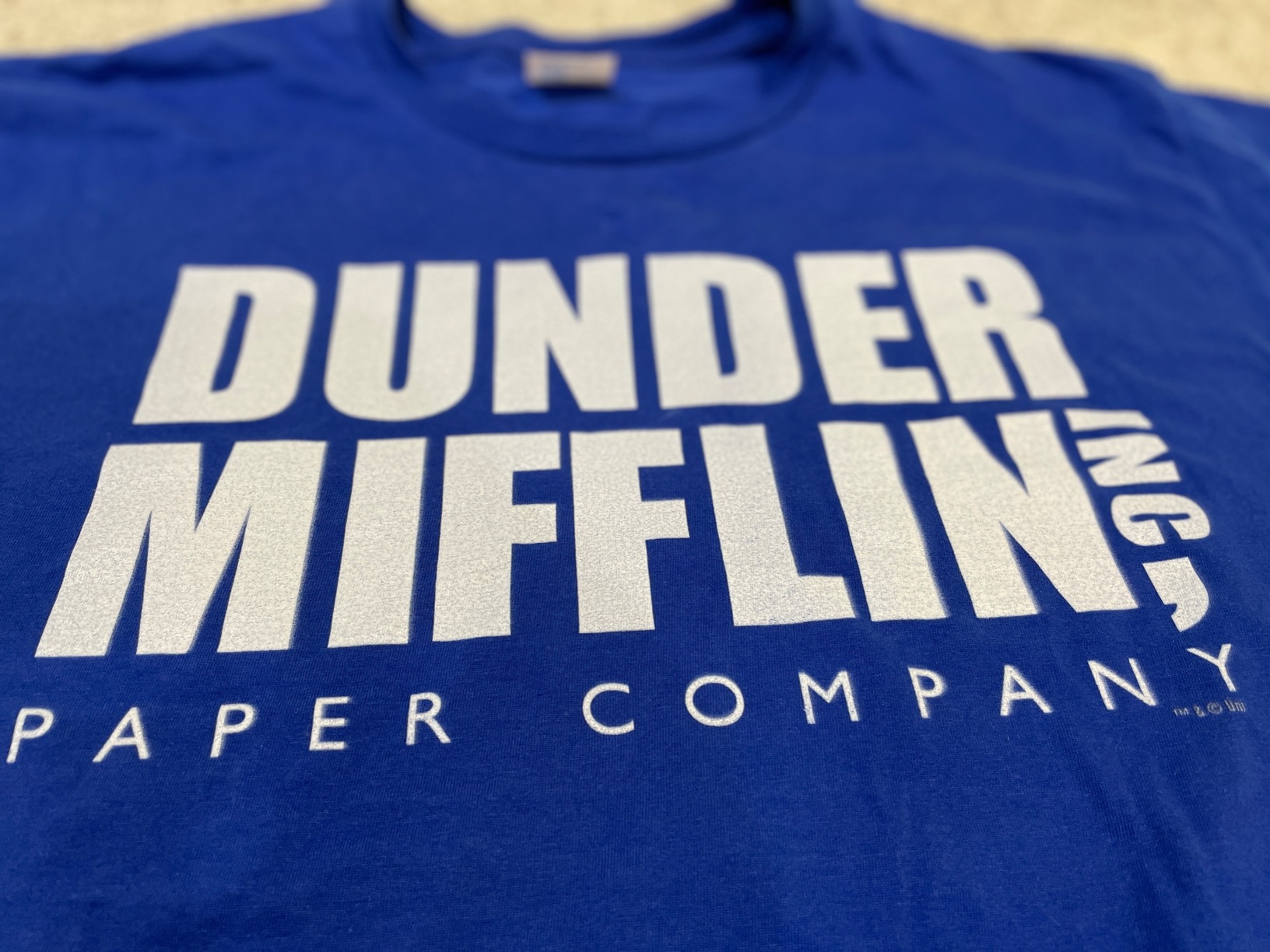The Office Dunder Mifflin Official Short Sleeve T-Shirt customer photo 2