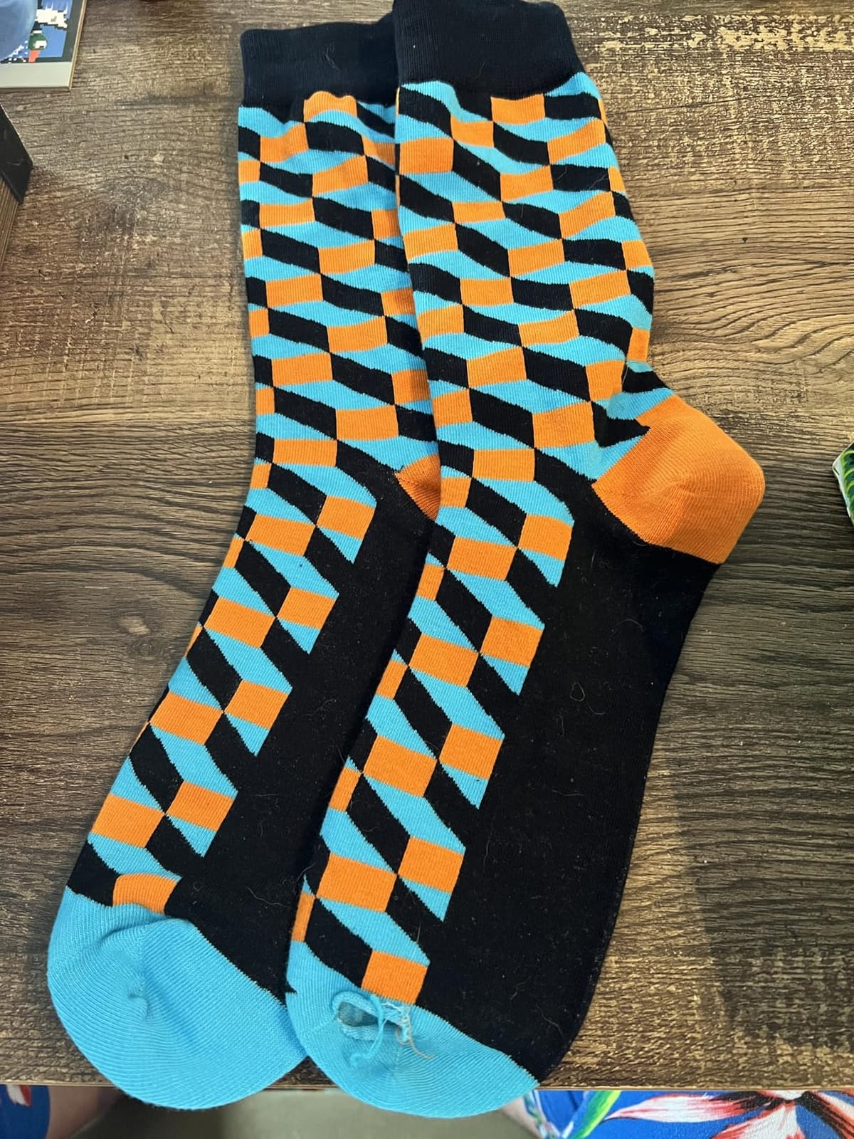 WeciBor Men's Combed Cotton Novelty Crew Socks Size 7-15 | 80% Cotton, Multi Pack, Fun Daily Wear customer photo 1