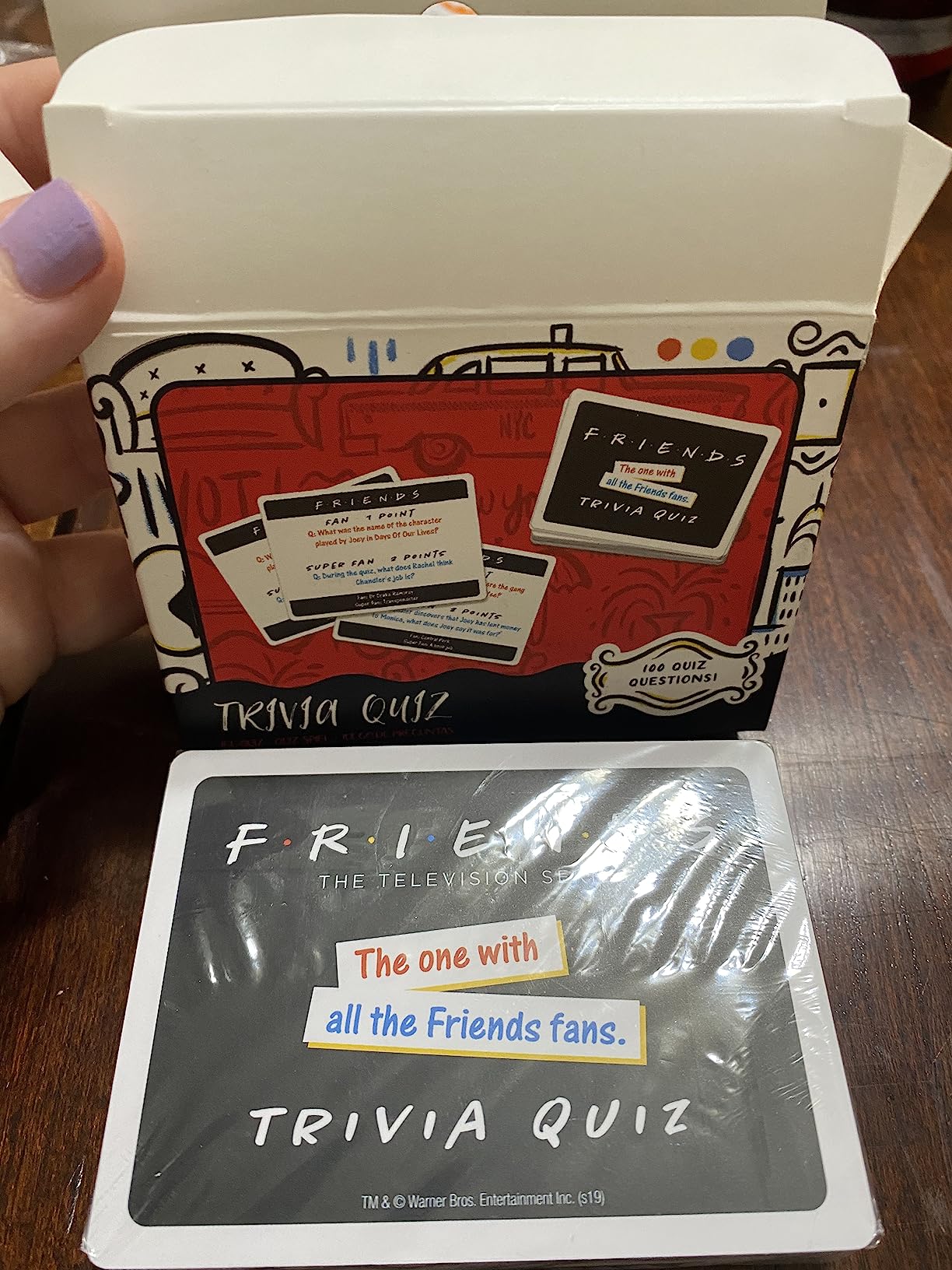 Paladone Friends TV Show Trivia Quiz Game with 100 Questions | Test Your Knowledge of the Show, Great for Family Game Night customer photo 1