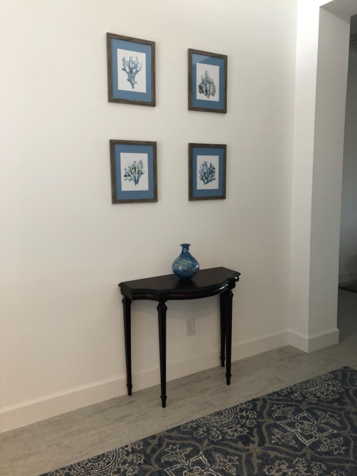 Beach Coral Wall Decor (Set of 4) Art Print - 8x10 (Unframed) | Tranquil Coastal Scenes | Home Dcor for Ocean Lovers and Coastal Dcor Enthusiasts | Captivating Imagery for Relaxation and Inspiration customer photo 2