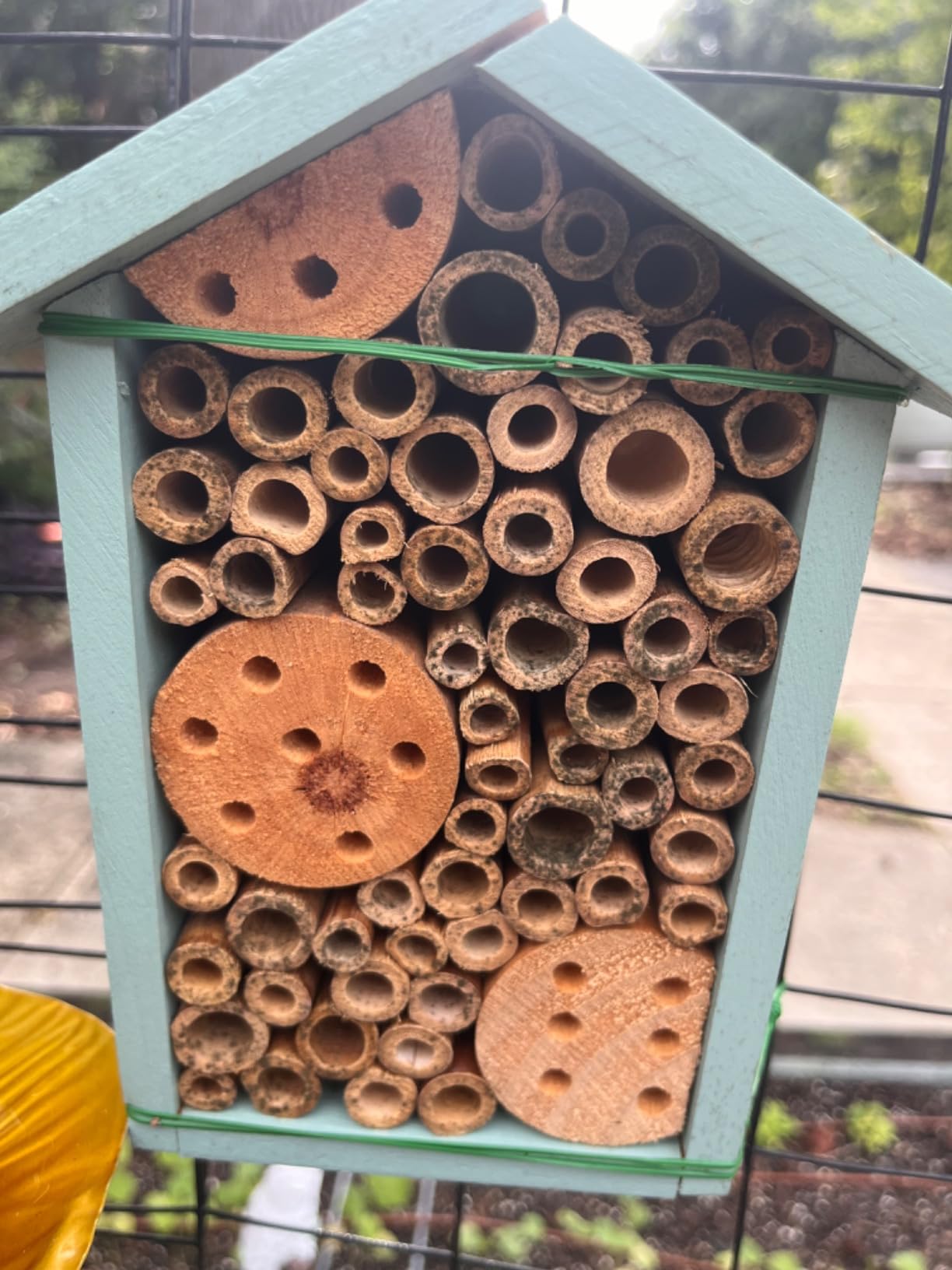 Nature's Way Bird Products PWH1-C Teal Bee House customer photo 1