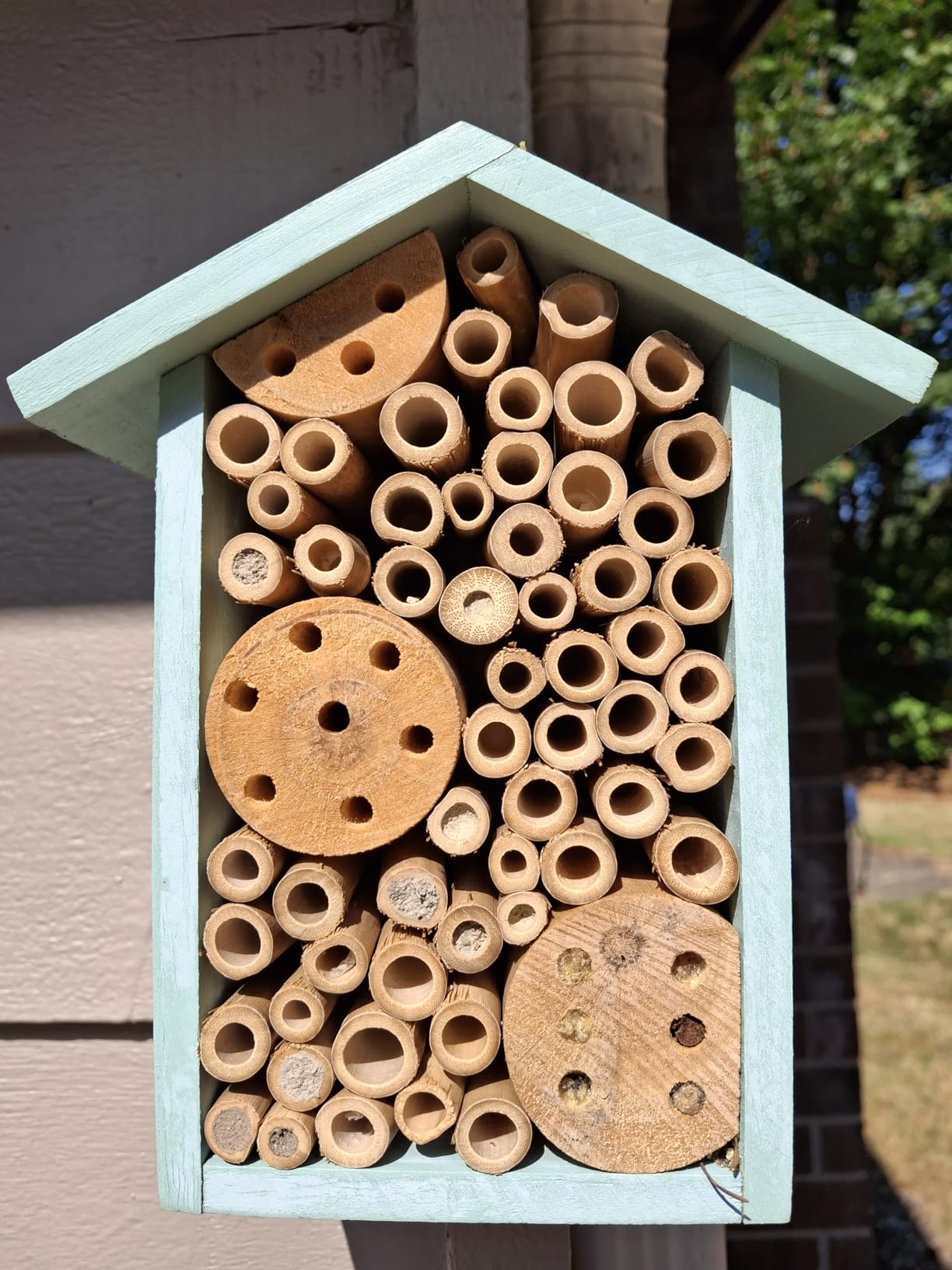 Nature's Way Bird Products PWH1-C Teal Bee House customer photo 2