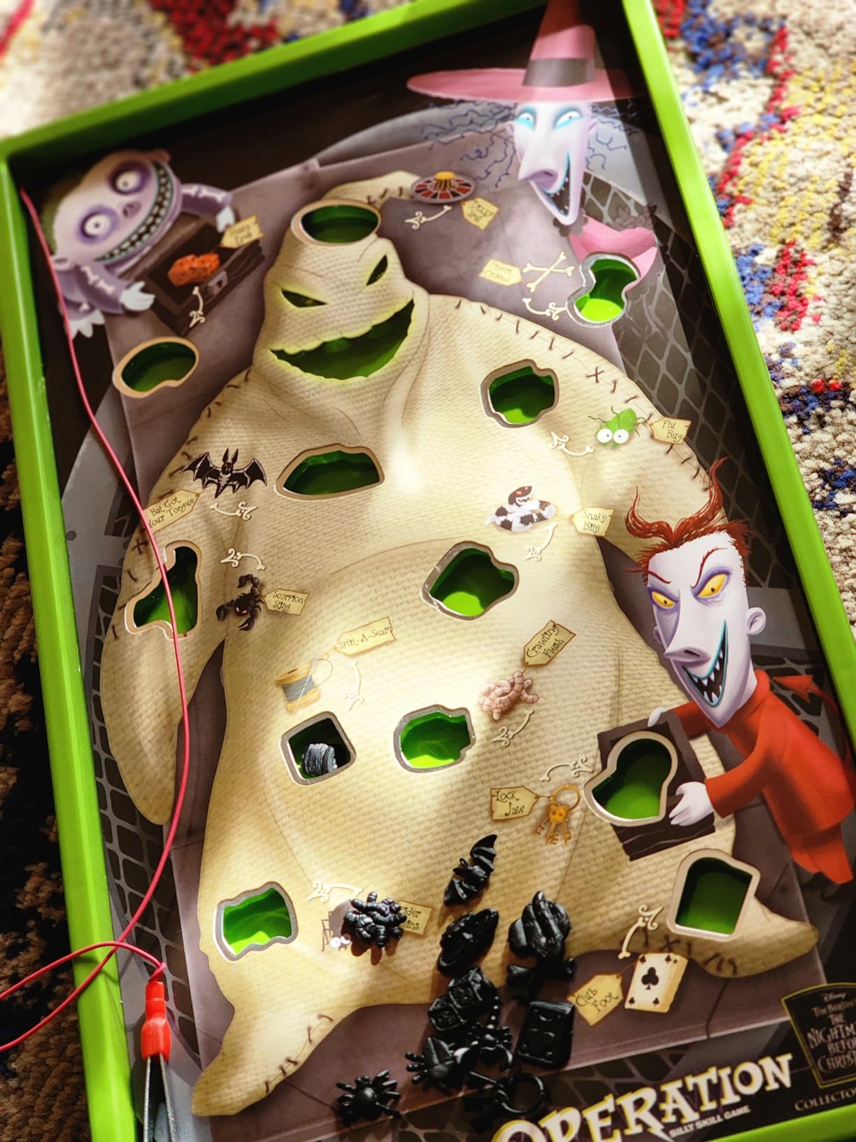Operation: Disney The Nightmare Before Christmas Board Game | Collectible Operation Game | Featuring Oogie Boogie & Nightmare Before Christmas Artwork, 1+ Players customer photo 2