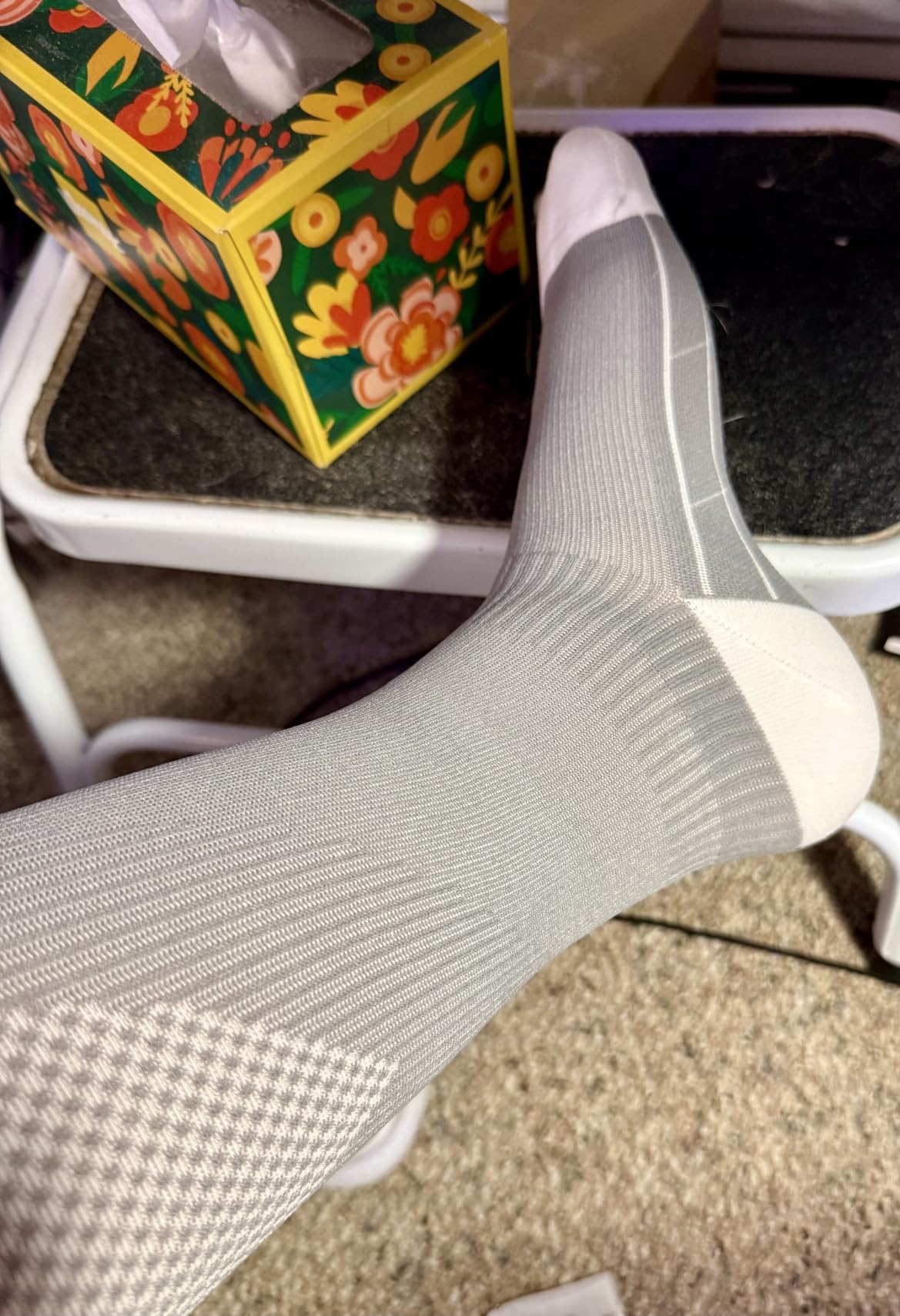 3 Pairs Compression Socks for Women and Men 20-30mmHg - Circulation Support Socks for Nurses, Running, Athletic customer photo 1