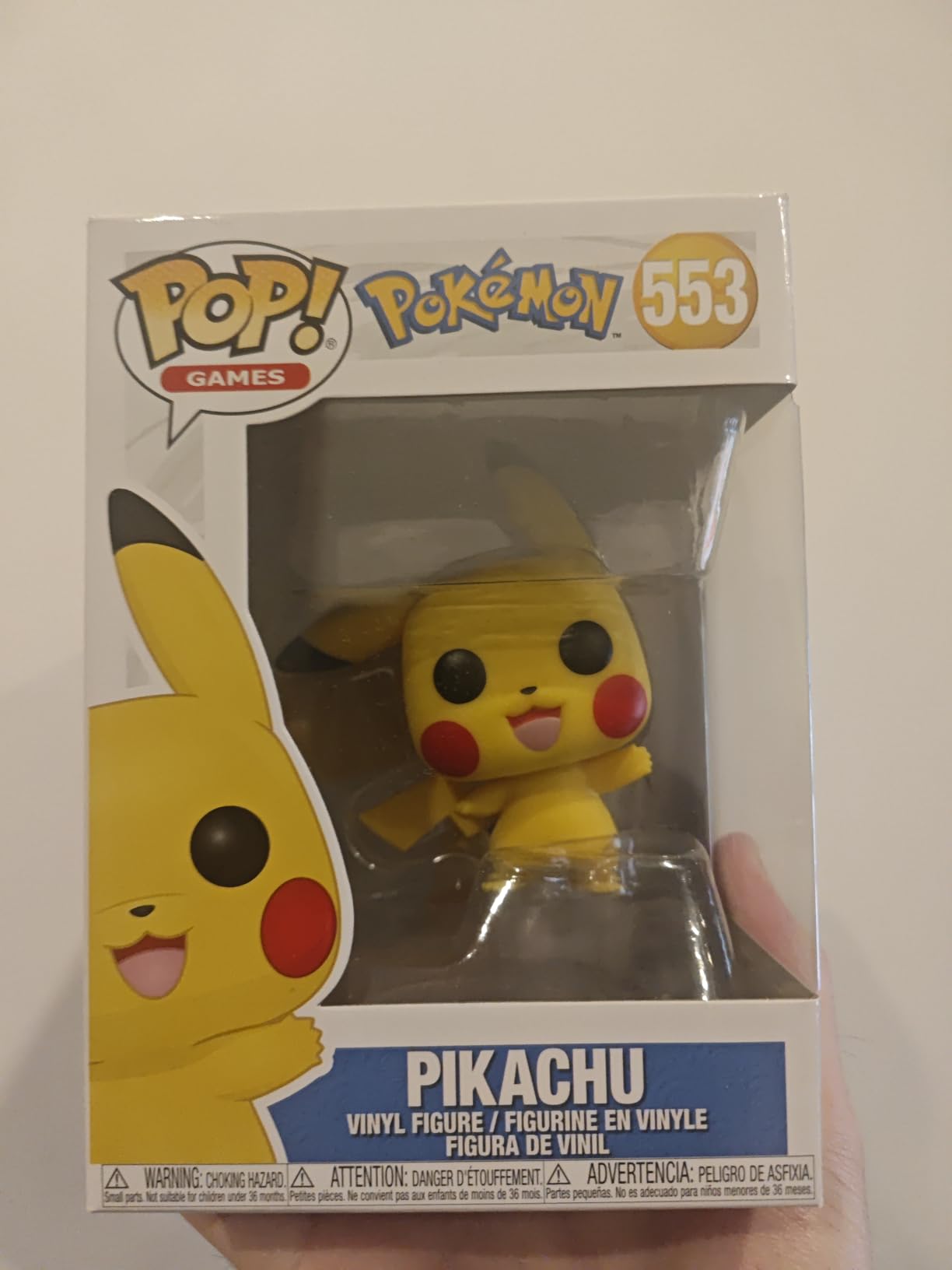 Funko POP! Games: Pokémon - Pikachu (Waving) Collectable Vinyl Figurine customer photo 1