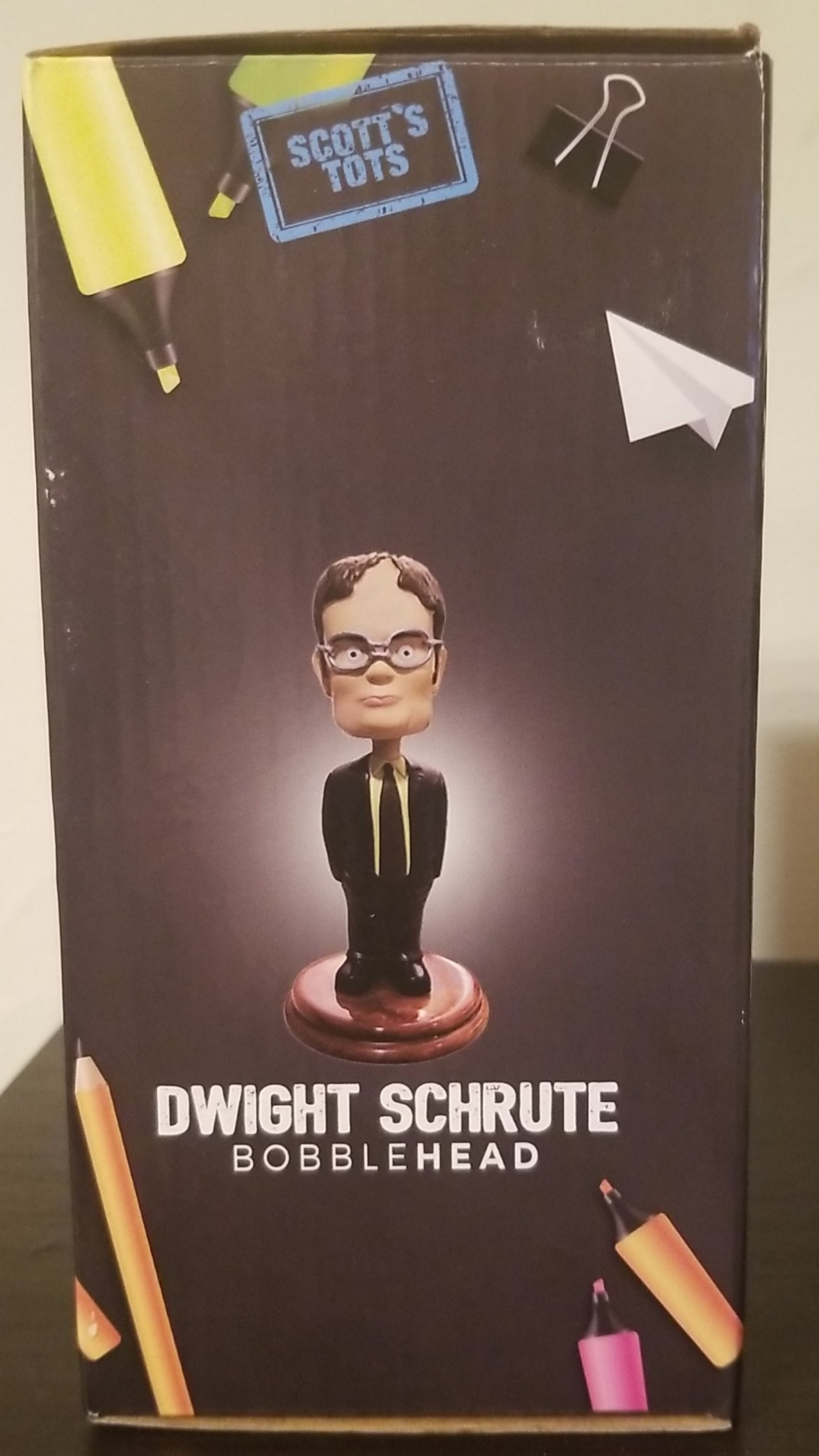 Scott's Tots Dwight Schrute Bobblehead From The Office - The Ultimate Gift For The Office Fan customer photo 1