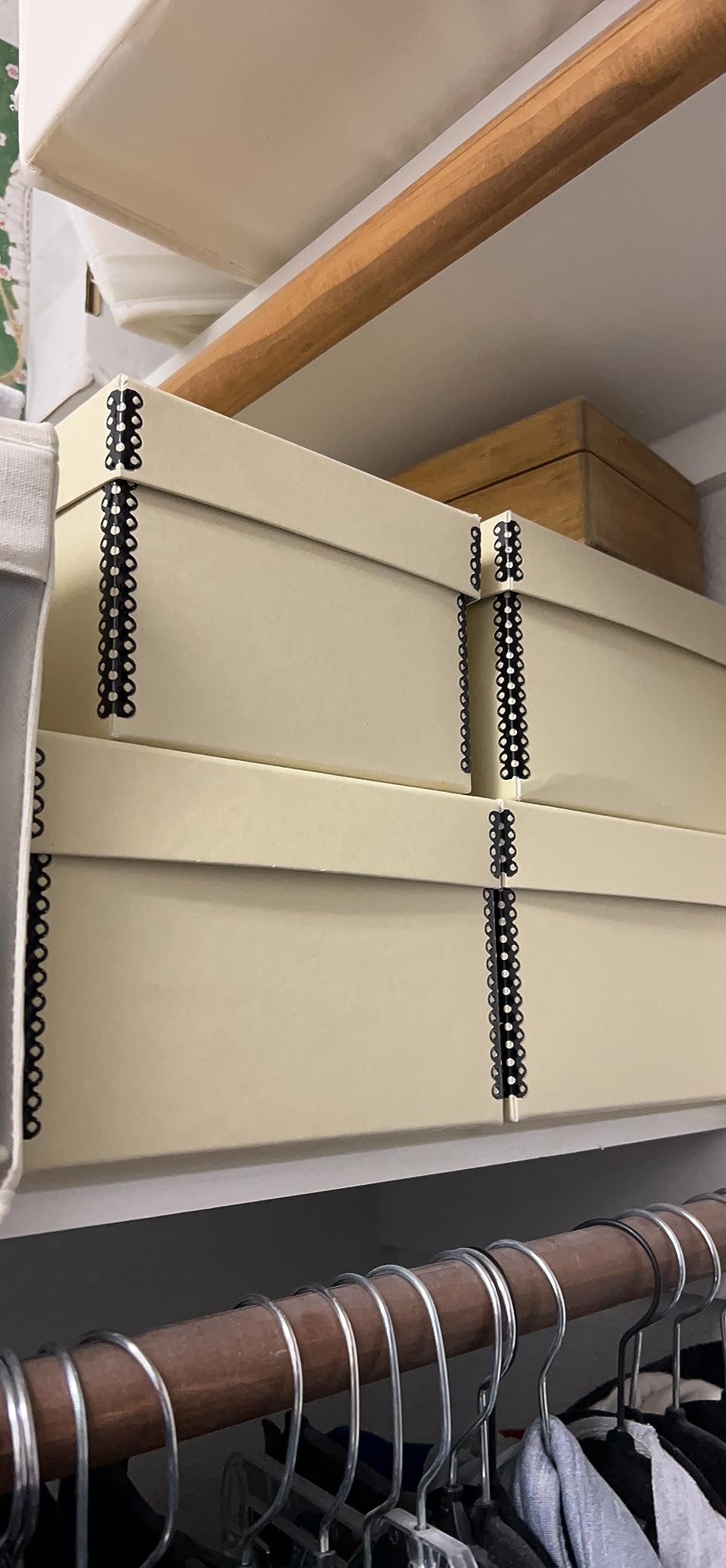 Lineco Archival Photo Card Box, Museum-Quality Storage, 4x6x12 Inch, Tan | Acid-Free with Removable Lid, Metal-Edge Corner, Bulk Storage and Preservation for Negatives, Prints, Films, Photos, Snapshot customer photo 1
