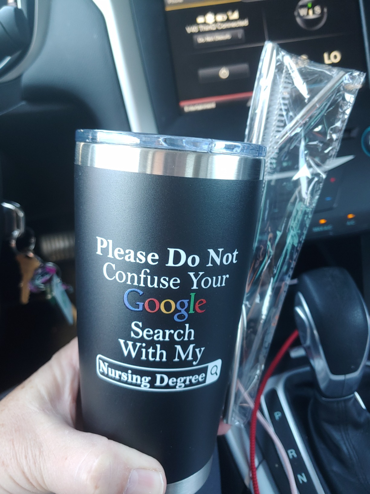 Doctor Gifts for Men Women - Please Do Not Confuse Your Google Search With My Medical Degree Mug Unique Gift for Doctors Gift for Doctor - 20 Ounce Tumbler for National Doctors Day Gifts Residency customer photo 1