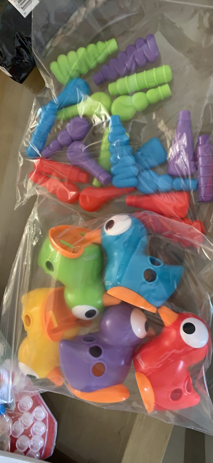 Learning Resources Fine Motor Peacock Pals - Toddler Montessori Toys, Sorting Stacking and Matching Shape Skill Activities, Color Recognition, Gifts for Boys and Girls customer photo 1