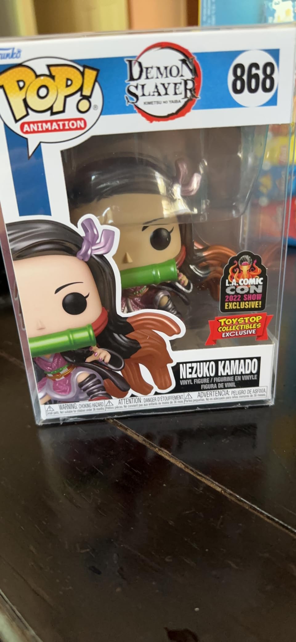 Funko POP! Animation: Demon Slayer - Nezuko Kamado | Official Anime Merch - Collectable Vinyl Figurine for Shelf Display - Birthday Gift Idea for Fans and Collectors customer photo 2