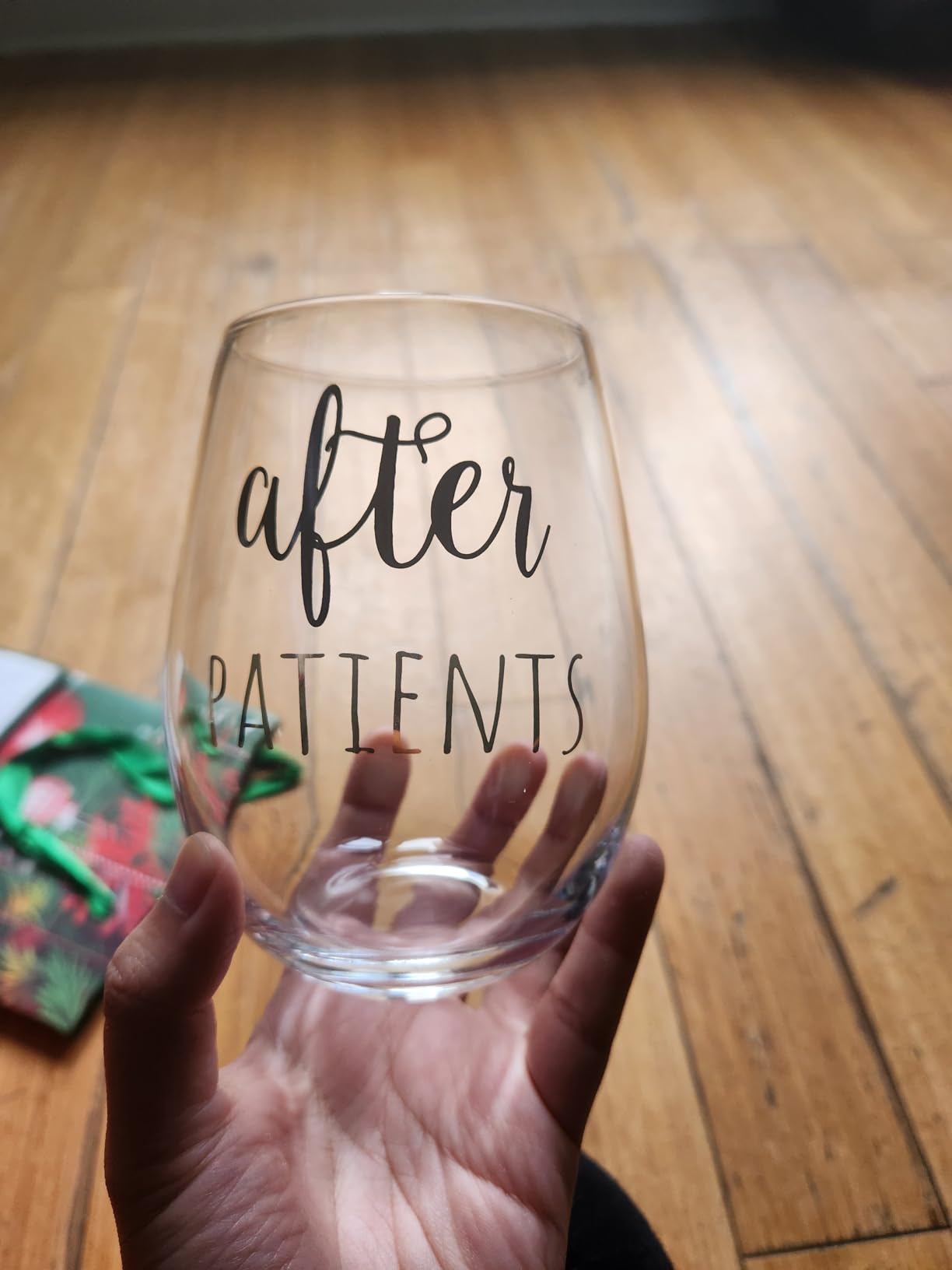 Before Patients, After Patients 11 oz Coffee Mug and 18 oz Stemless Wine Glass Set Gifts Idea for Nurses, Doctors, Hygienists, Physician, Dentists Unique Birthday Graduation Gifts Idea customer photo 1