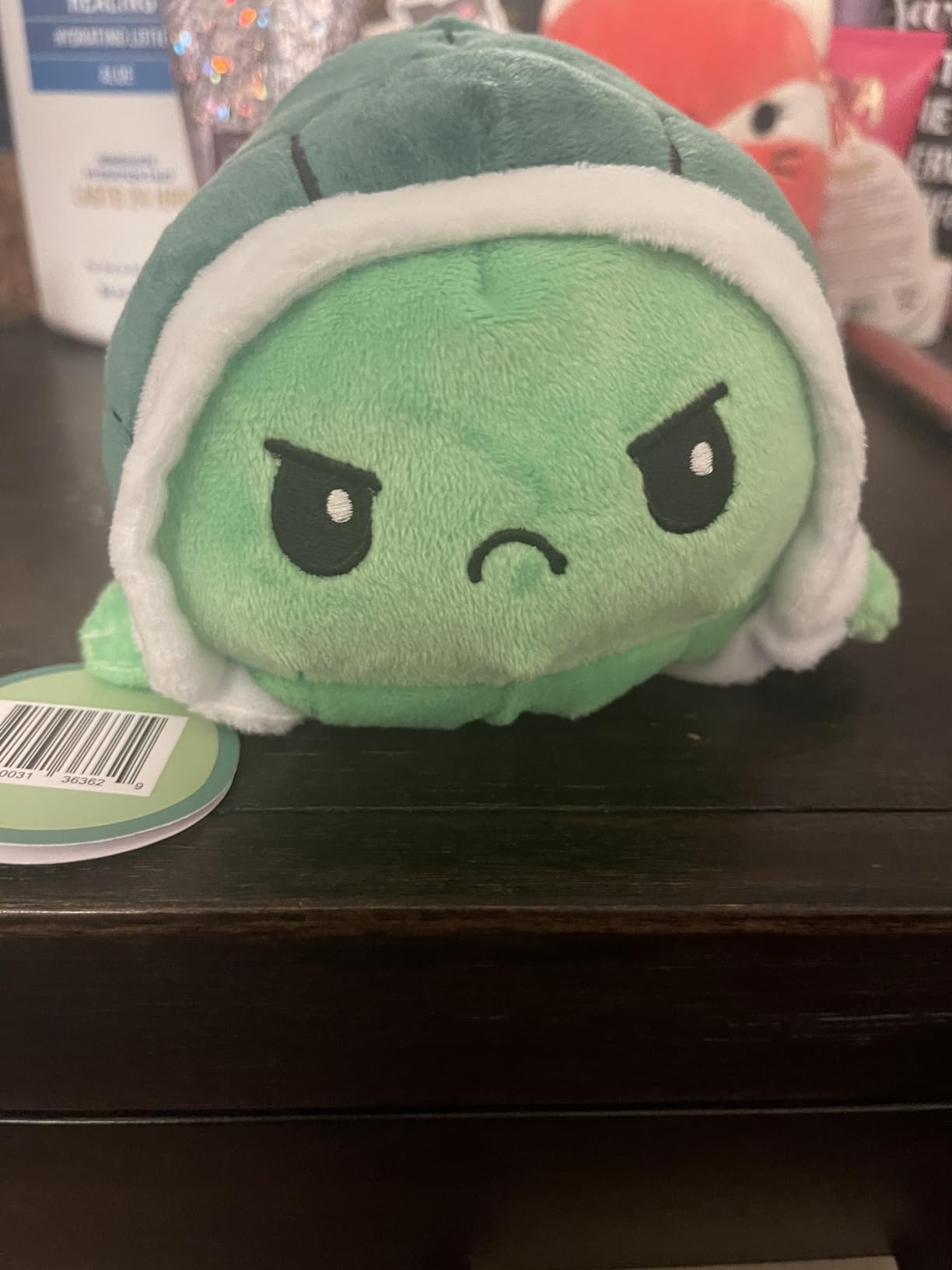 TeeTurtle Reversible Turtle Green 4 Inch Flip Plush customer photo 1