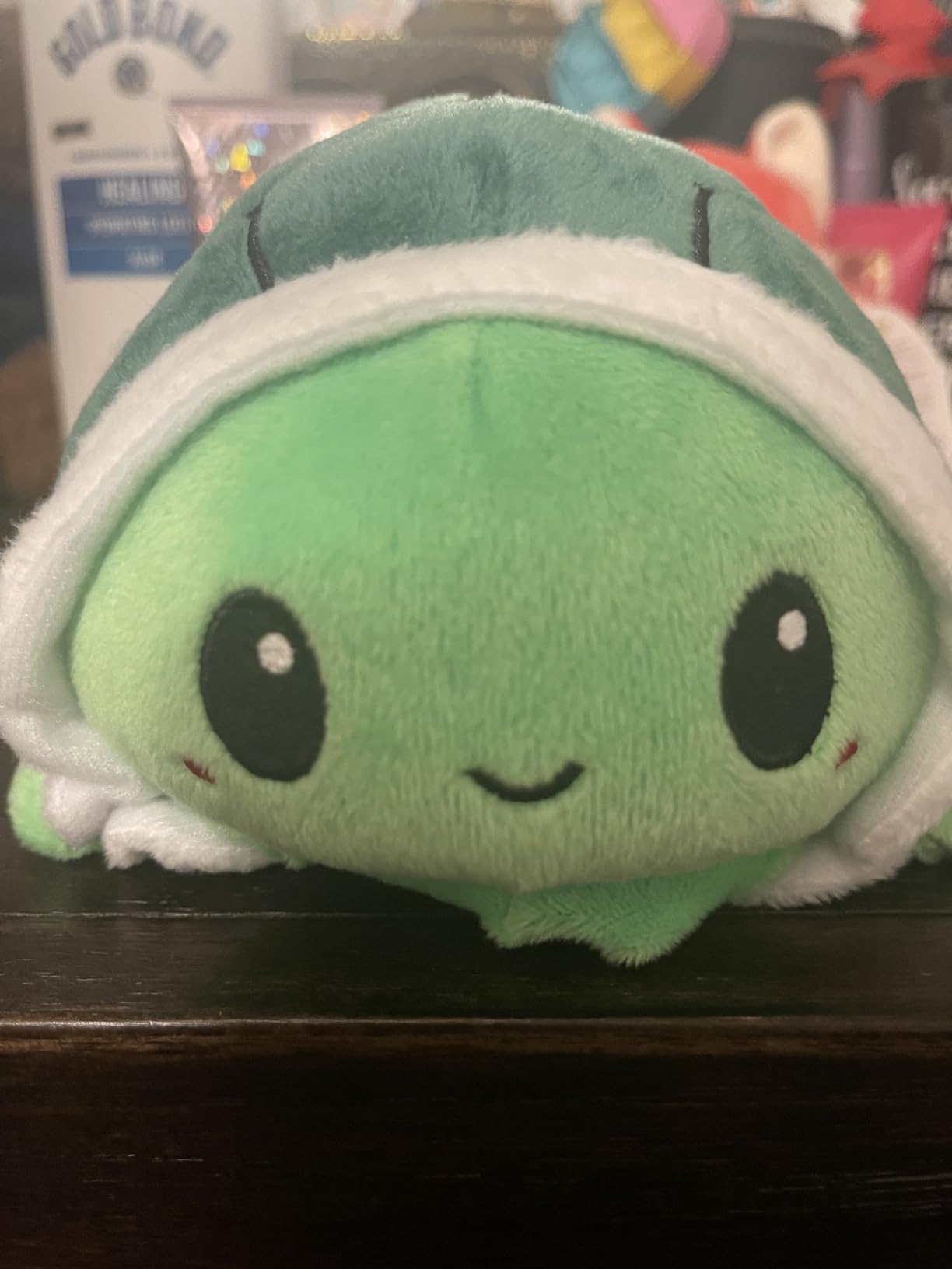 TeeTurtle Reversible Turtle Green 4 Inch Flip Plush customer photo 2